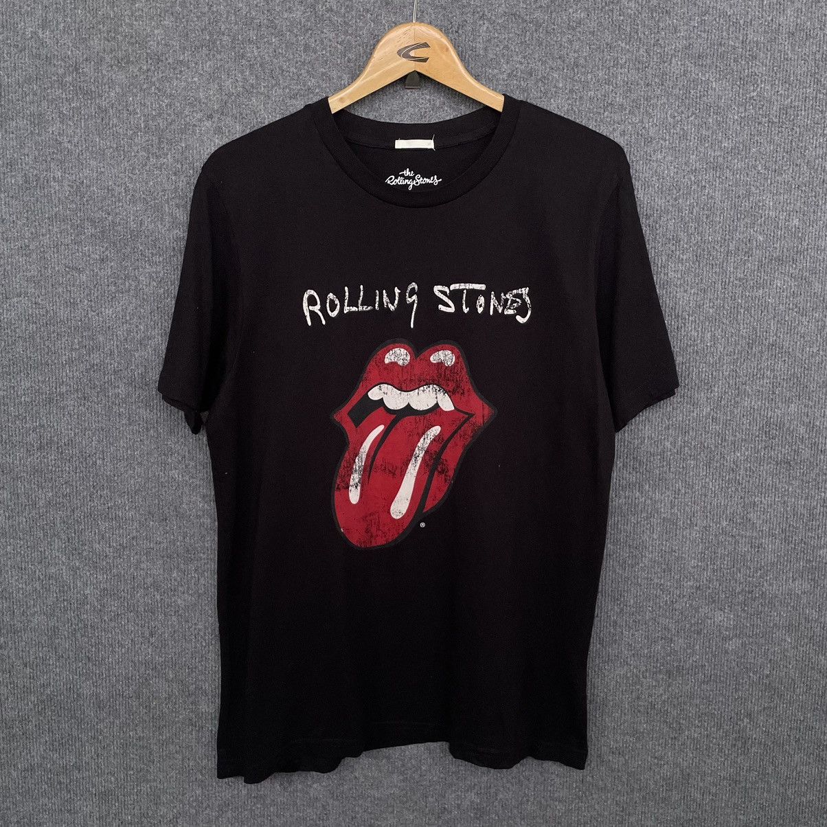 Band Tees × Japanese Brand × The Rolling Stones GU x The Rolling Stones Band T Shirt Size US L / EU 52-54 / 3 - 1 Thumbnail