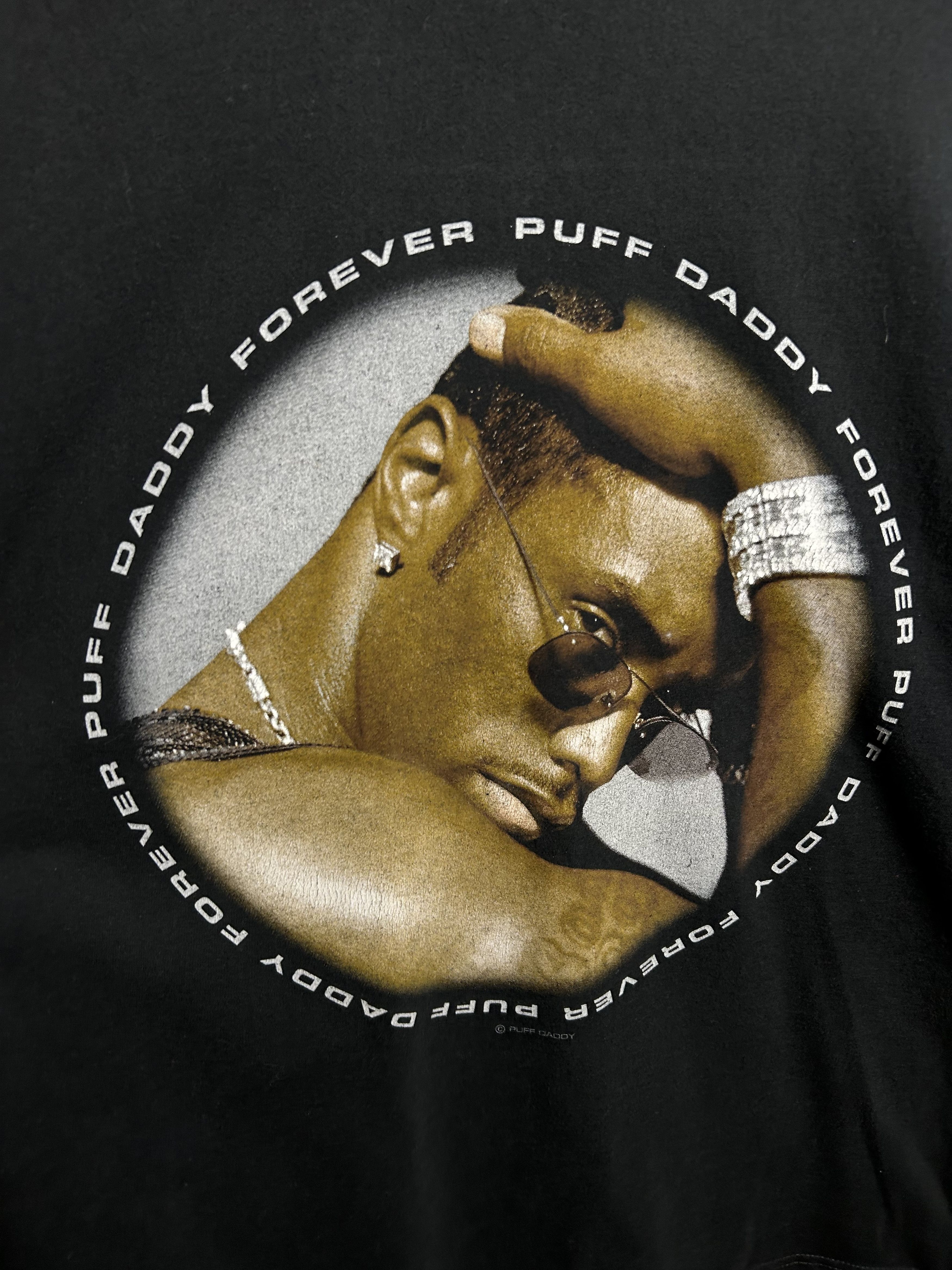 Rap Tees Vintage 2000 Puff Daddy P. Diddy Forever Tour T-shirt Size US L / EU 52-54 / 3 - 4 Thumbnail