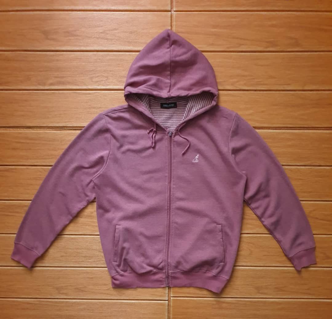 Kangol sport pink colour hoodie sweater