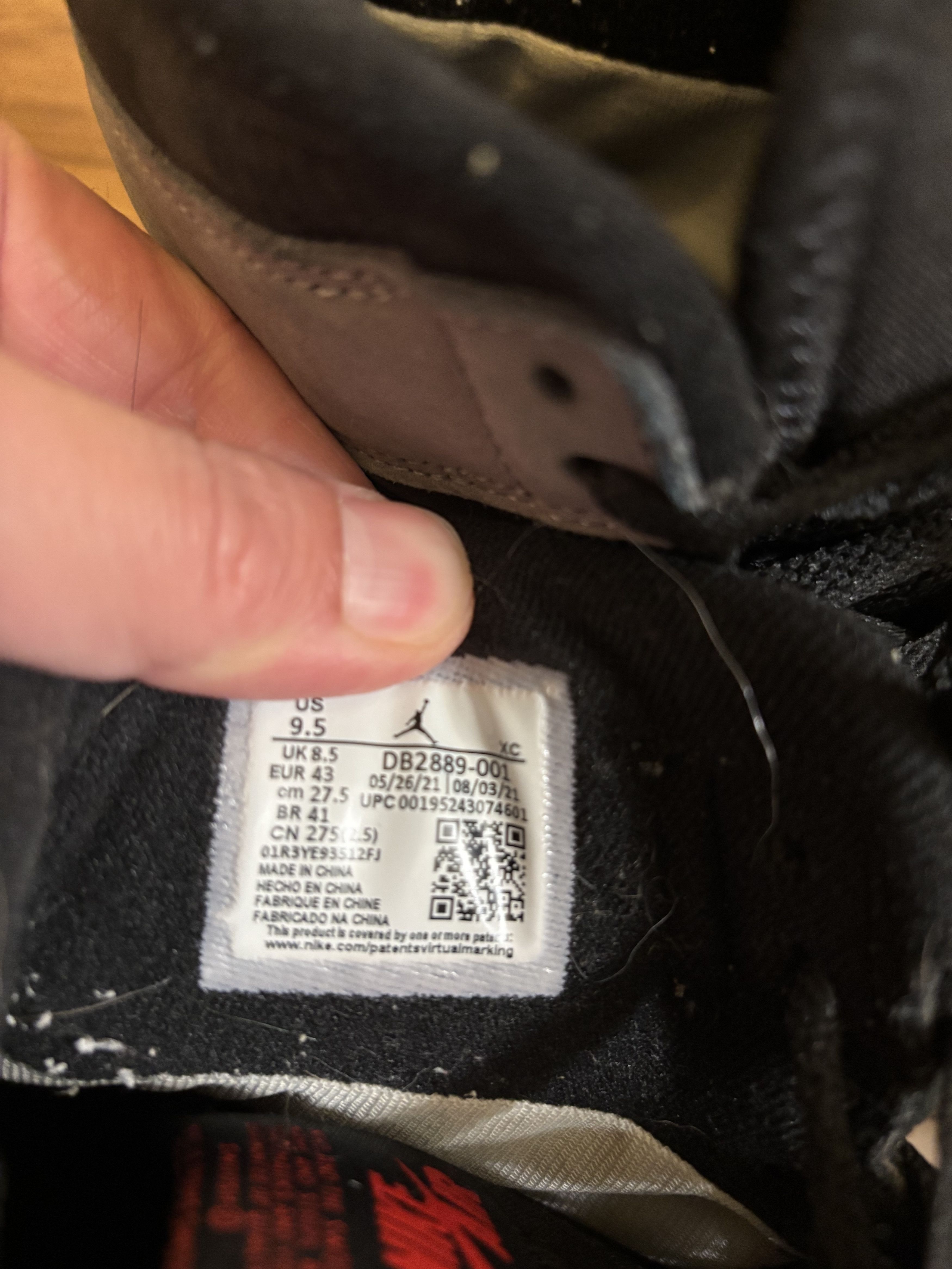 Nike Jordan 1 Retro High Element Gore-Tex Sneakers Size US 9.5 / EU 42-43 - 10 Thumbnail