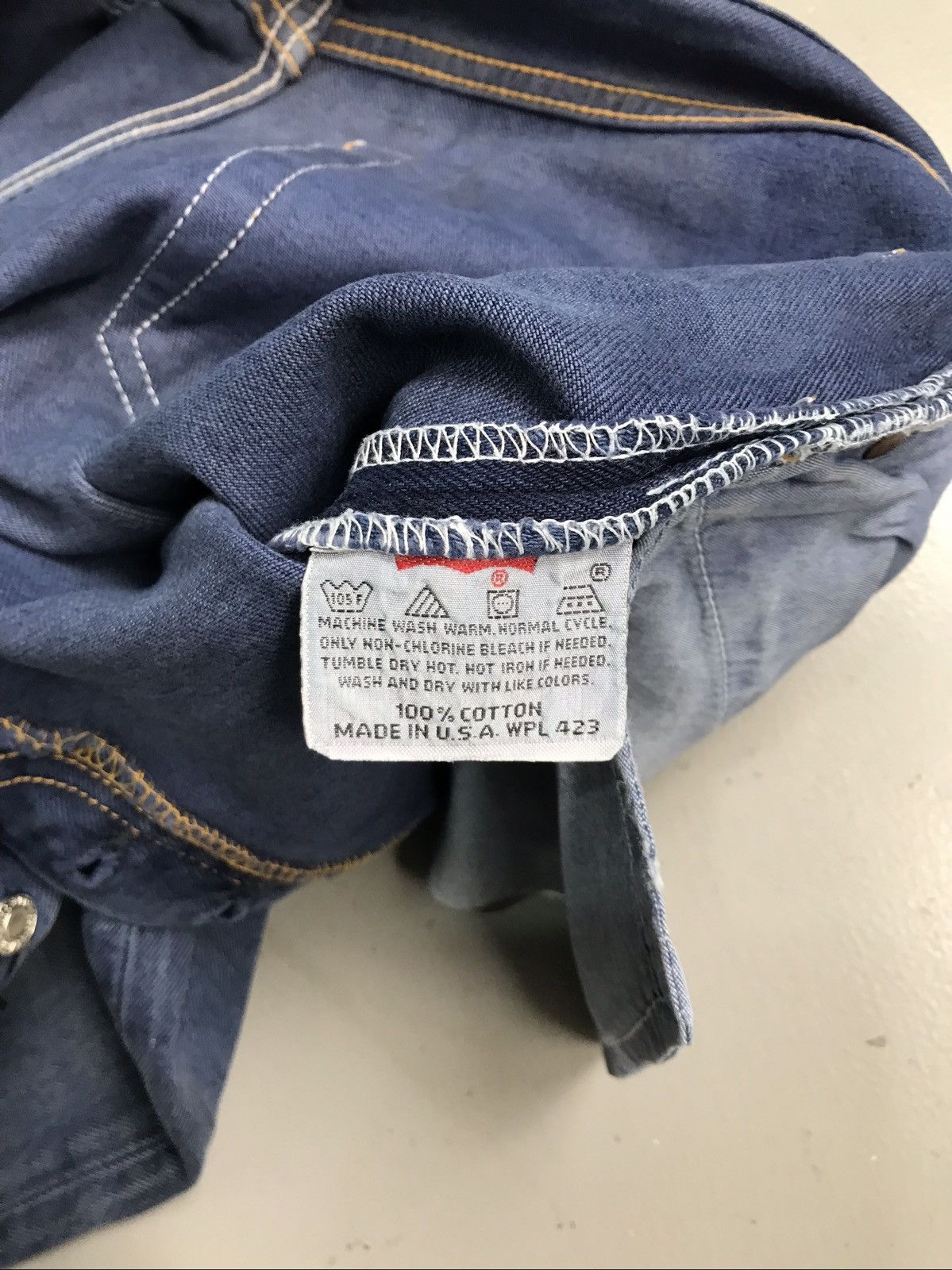 Levi's Vintage Levi’s 501 denim Size US 34 / EU 50 - 9 Thumbnail