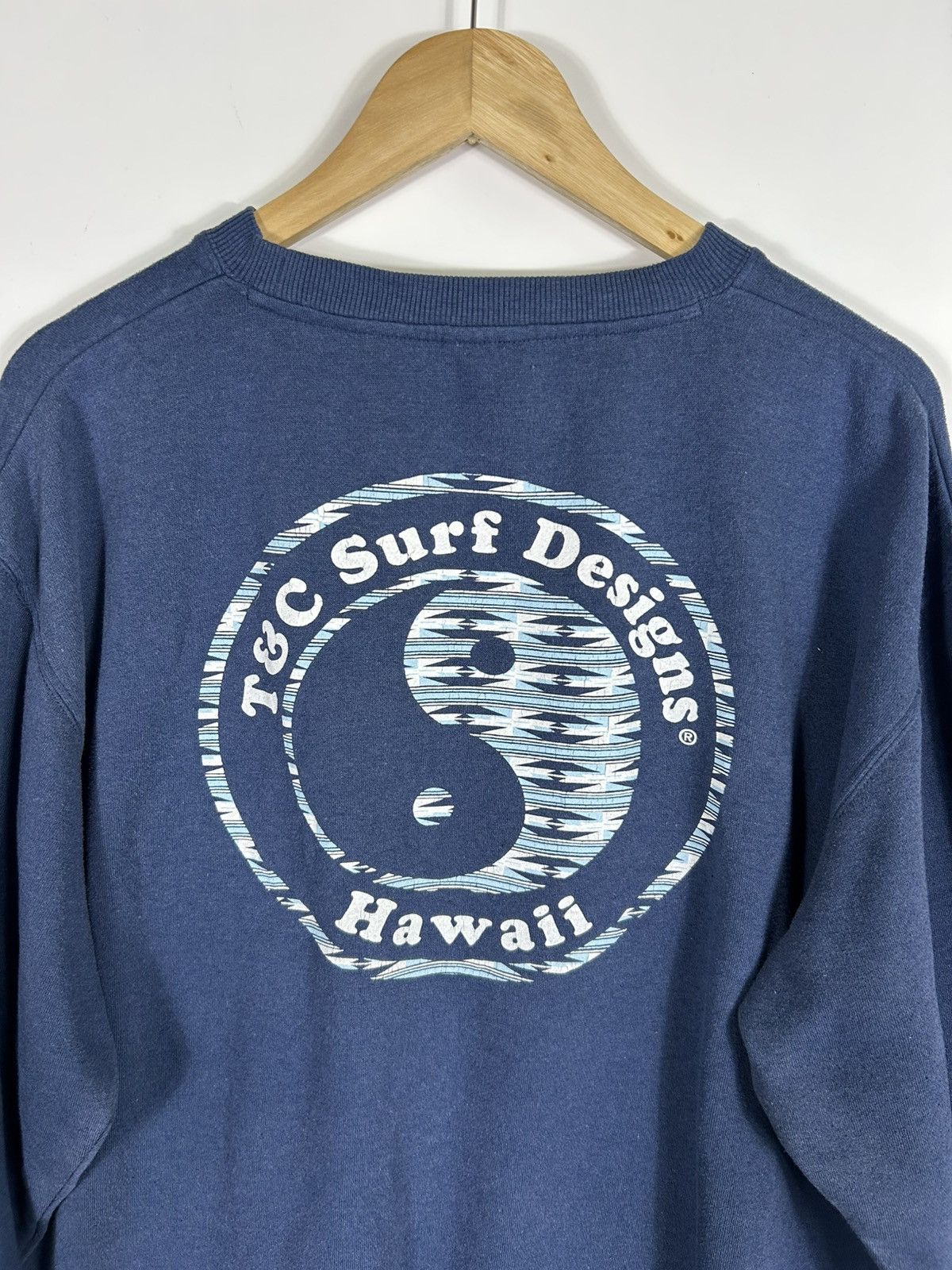 Vintage ⚡️Vintage T&C Surf Design Hawaii Sweatshirt Size US L / EU 52-54 / 3 - 14 Thumbnail