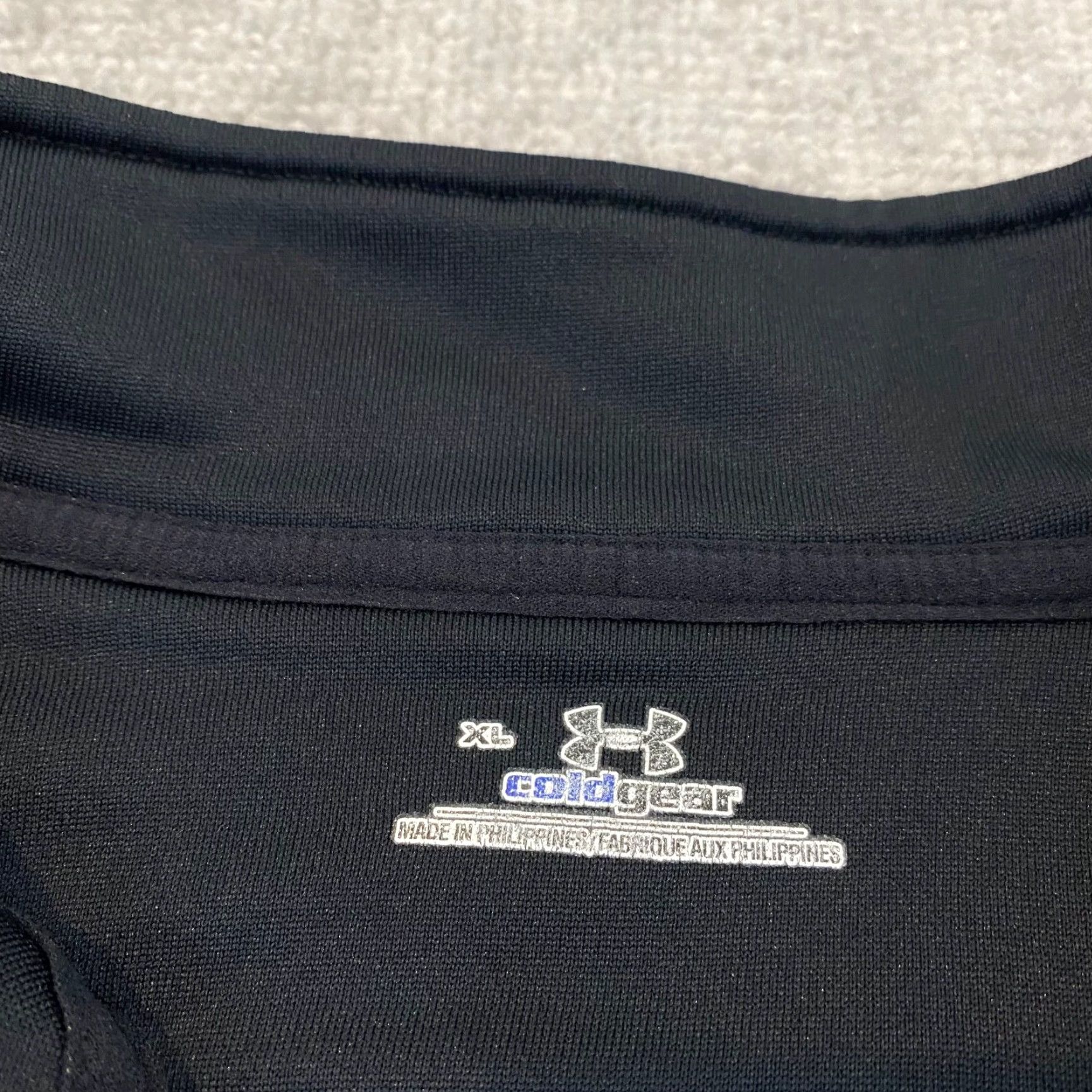 Under Armour UNDER ARMOUR Jacket Mens XL Black Coldgear 1/4 Zip Golf Fox Club Logo Size US XL / EU 56 / 4 - 4 Thumbnail