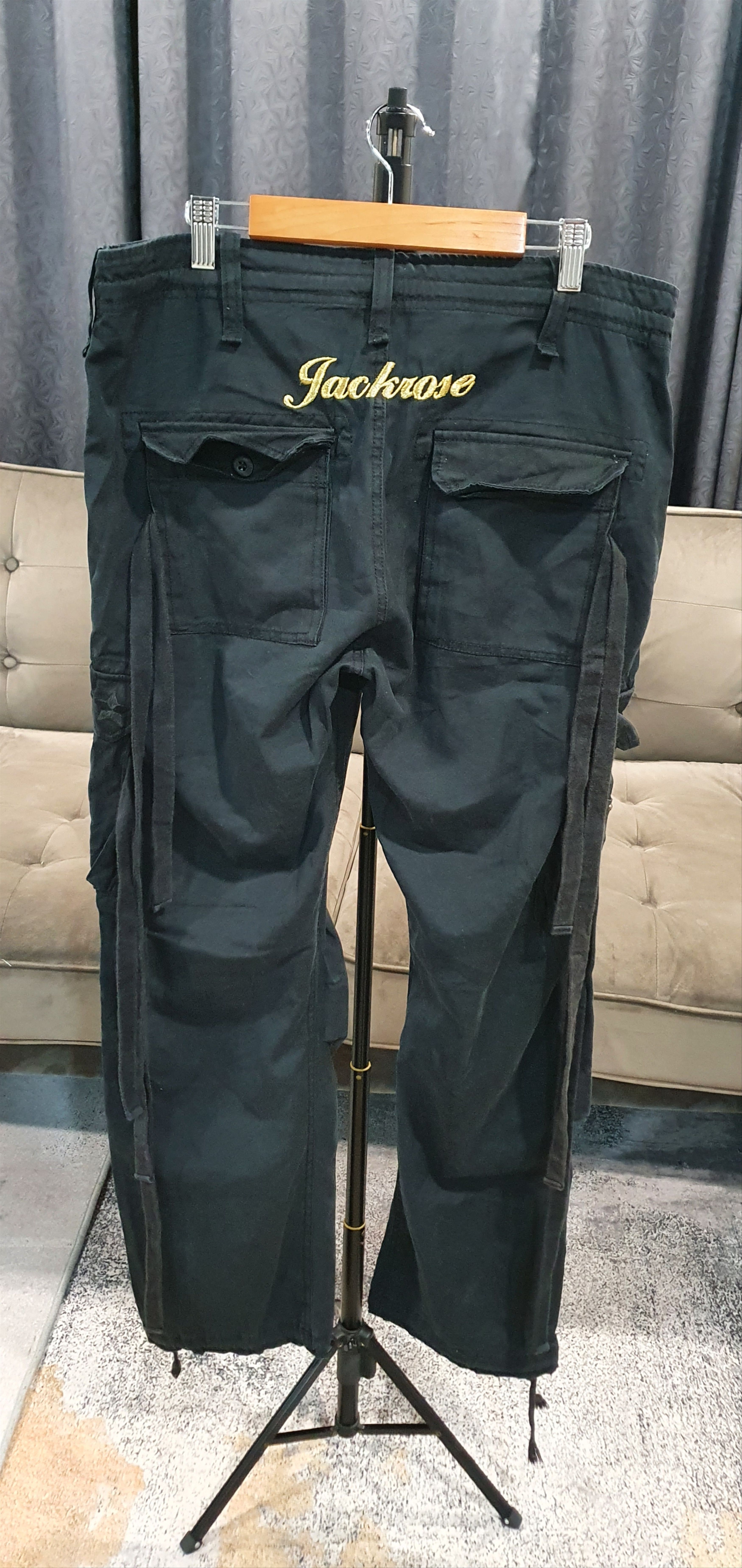 If Six Was Nine × JACKROSE × Japanese Brand 💥Y2K JackRose Bondage Parachute Punk Pants Y2K Size US 34 / EU 50 - 2 Thumbnail
