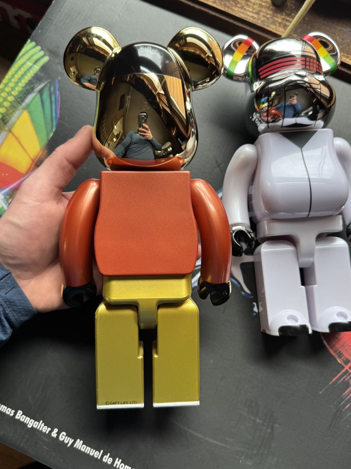 Medicom Toy Medicom BE@RBRICK 400% Daft Punk Size ONE SIZE - 3 Thumbnail