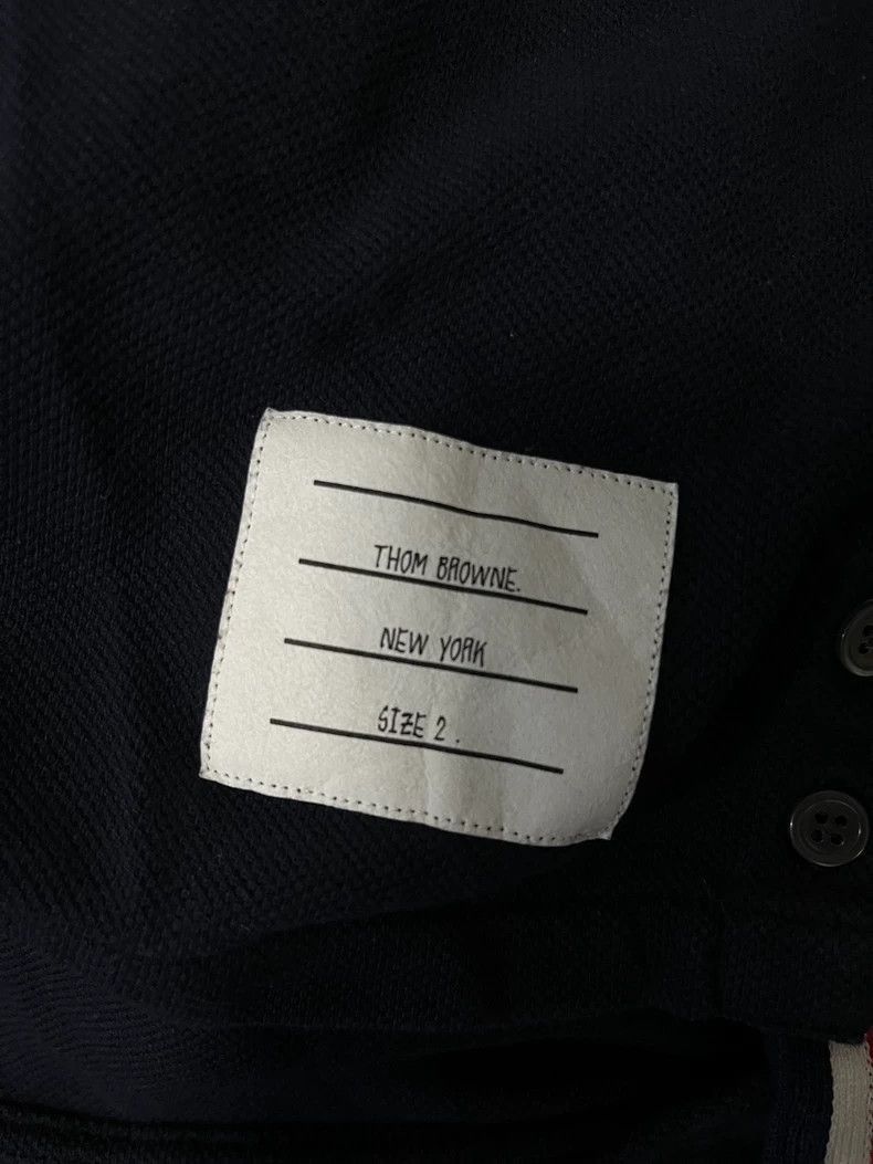 Thom Browne Thom Browne Thom Browne Short Sleeve Polo Shirt Size 2-250 Size US M / EU 48-50 / 2 - 5 Thumbnail