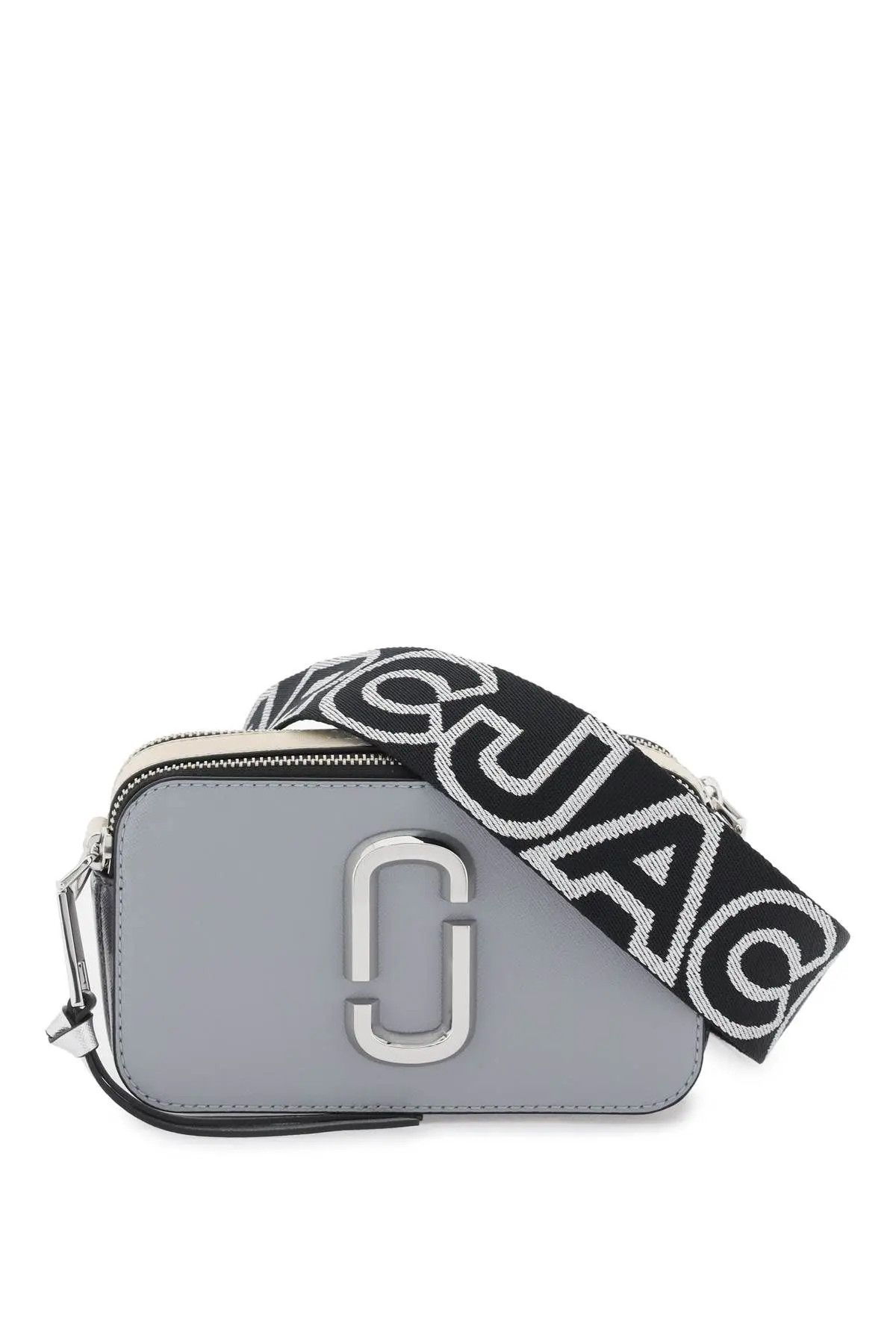 o1s22i1n1223 Snapshot Camera Bag in Silver Beige Grey