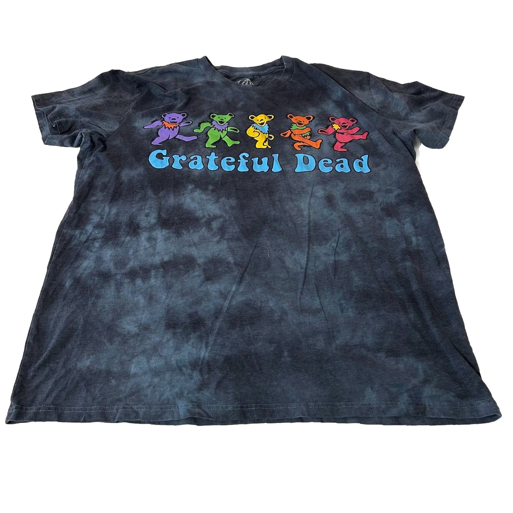 Vintage Grateful Dead Dancing Bears Shirt Men 2XL Blue Tie Dye Short Sleeve 2021 Size US XXL / EU 58 / 5 - 3 Thumbnail