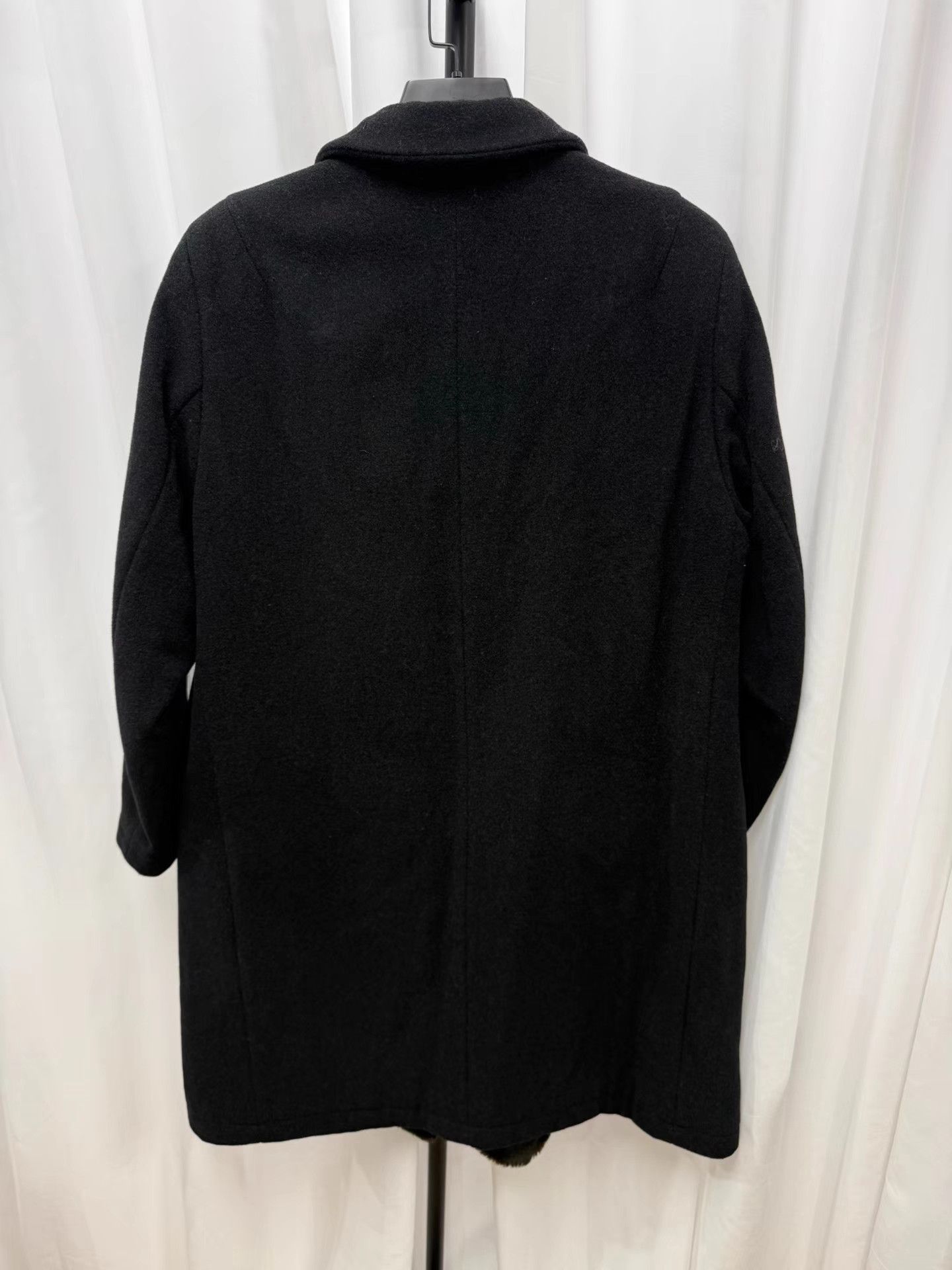 Dries Van Noten Dries Van Noten Lycra Era Furry Placket Oversized Coat K20 Size US S / EU 44-46 / 1 - 8 Thumbnail