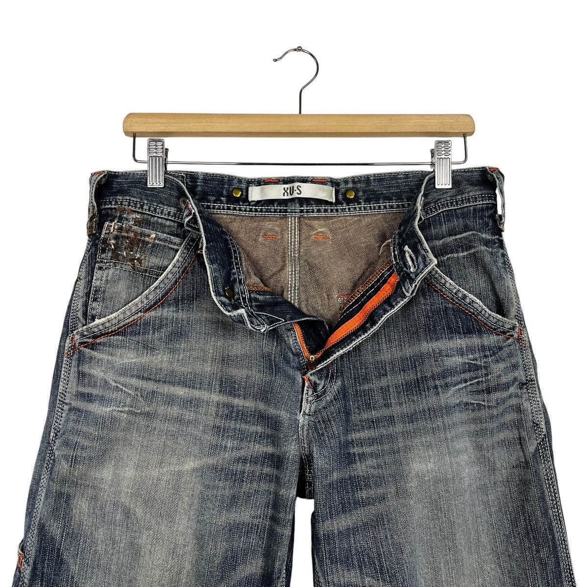 Japanese Brand Vintage Edwin Lot 405 Distressed Denim Jeans Size 32" / US 10 / IT 46 - 15 Thumbnail