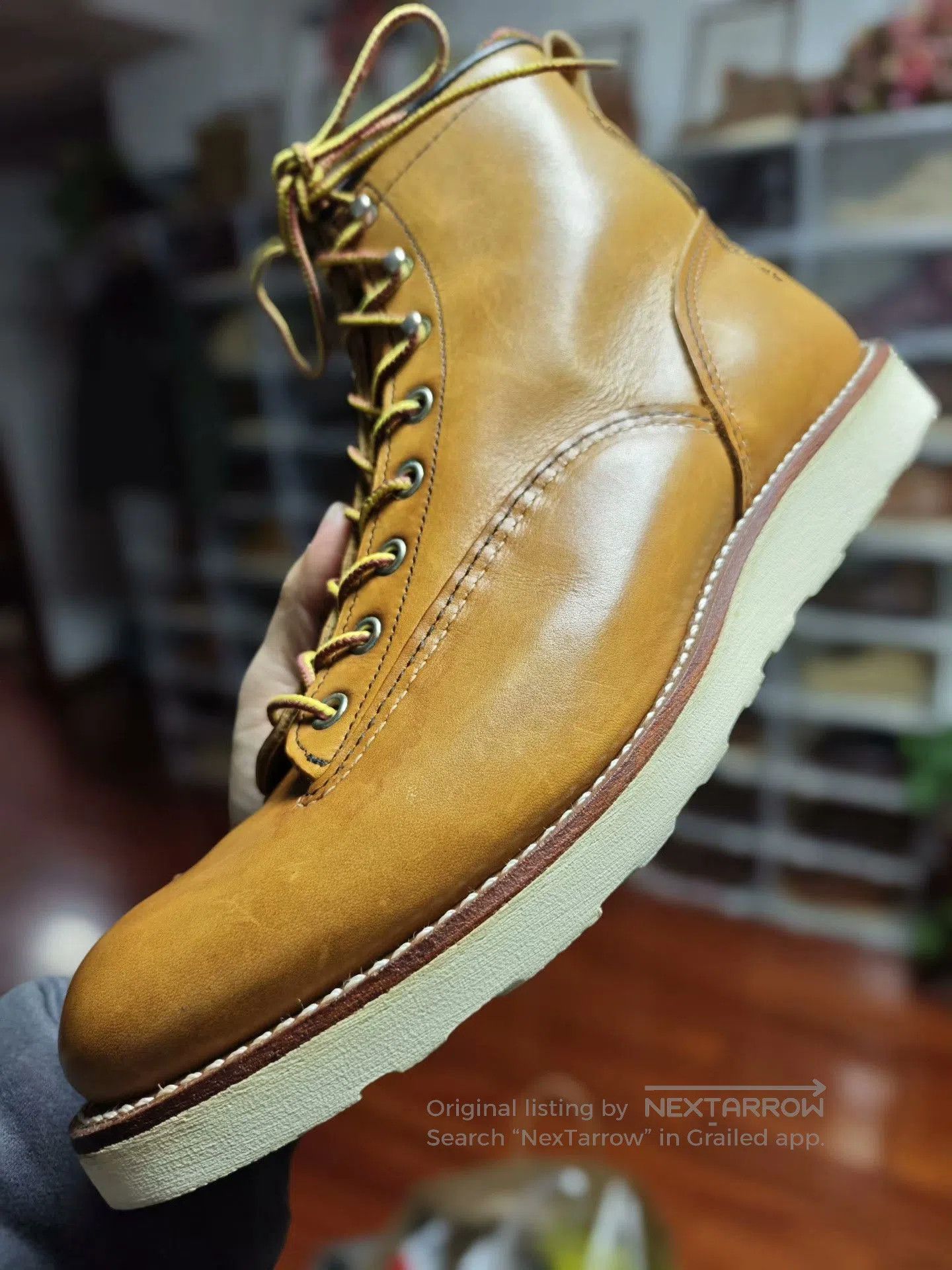 Red Wing Redwing 2904 Sunset Yellow Boot. Size US 10 / EU 43 - 3 Thumbnail