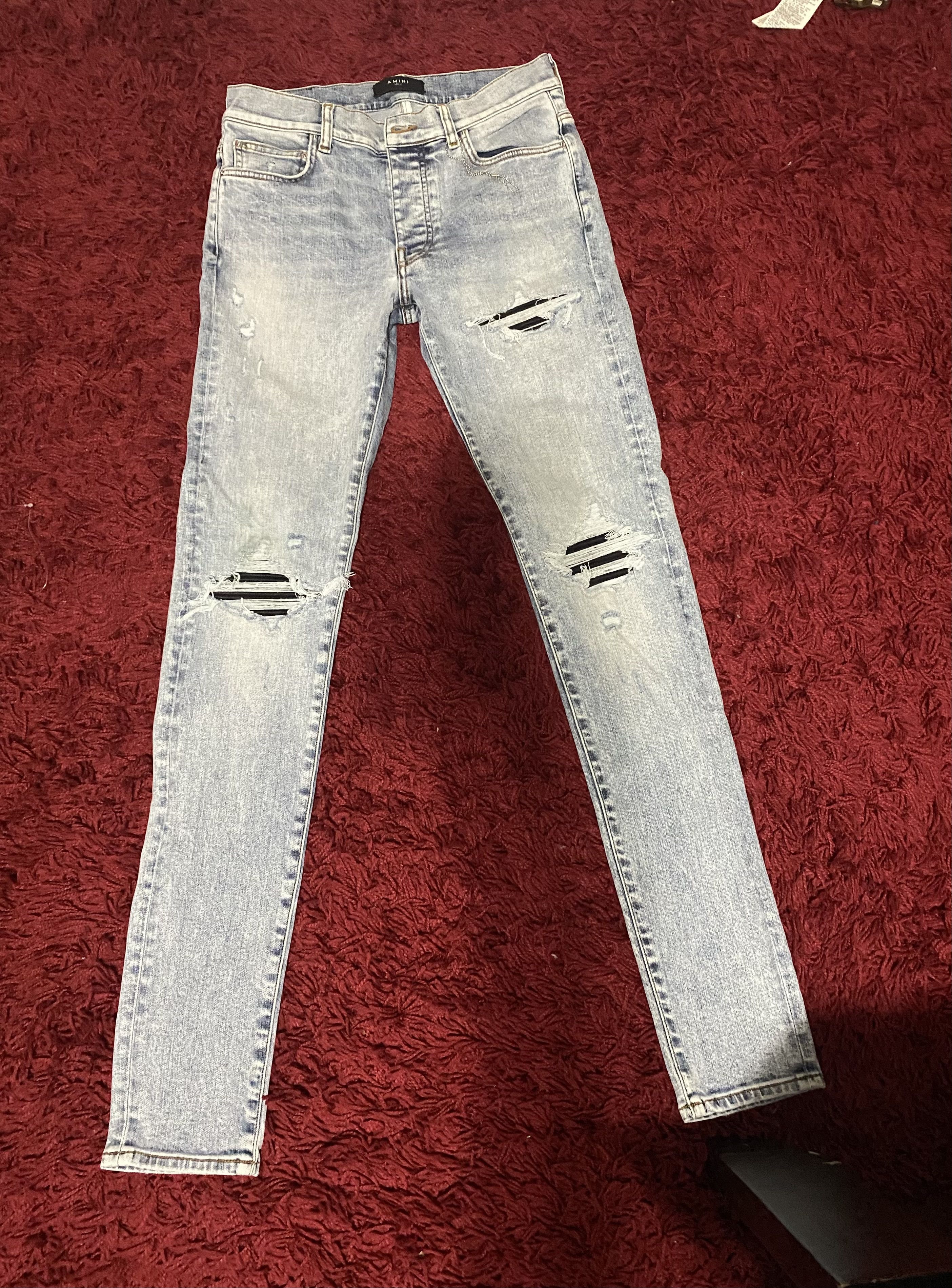 Amiri Amiri MX1 stone indigo jeans Size US 31 - 2 Thumbnail