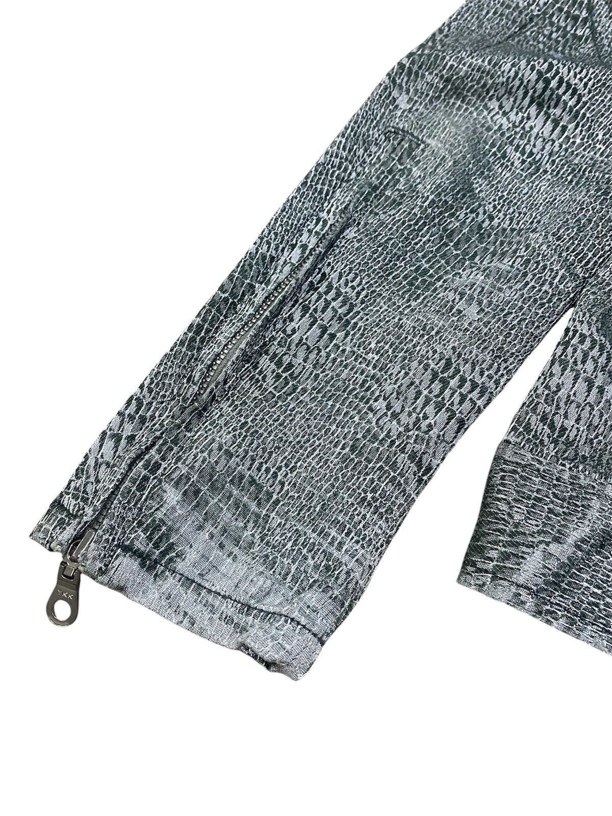 Tornado Mart Tornado Mart Crocodile Pattern Design Riders Blouson Jacket Size US L / EU 52-54 / 3 - 8 Thumbnail