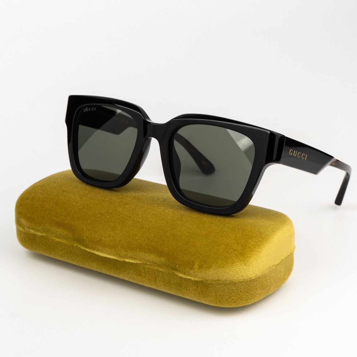 Gucci NEW Gucci GG1670SK 001 Unisex Square Sunglasses GG 1670SK Size ONE SIZE - 2 Thumbnail