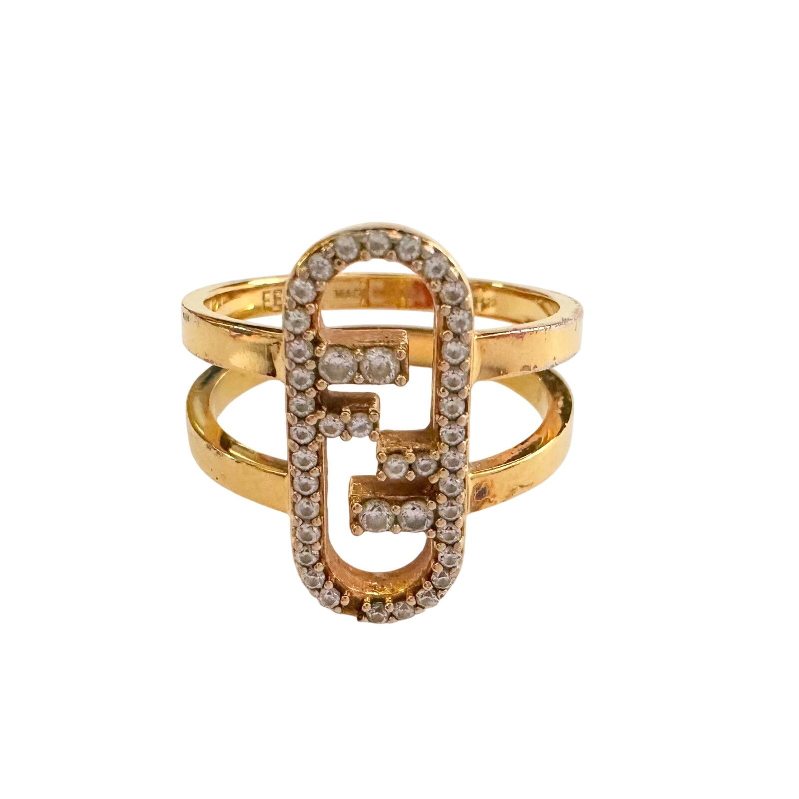 Fendi FENDI O'Lock Ring in magnetic close box - Size 6 Size ONE SIZE - 3 Thumbnail