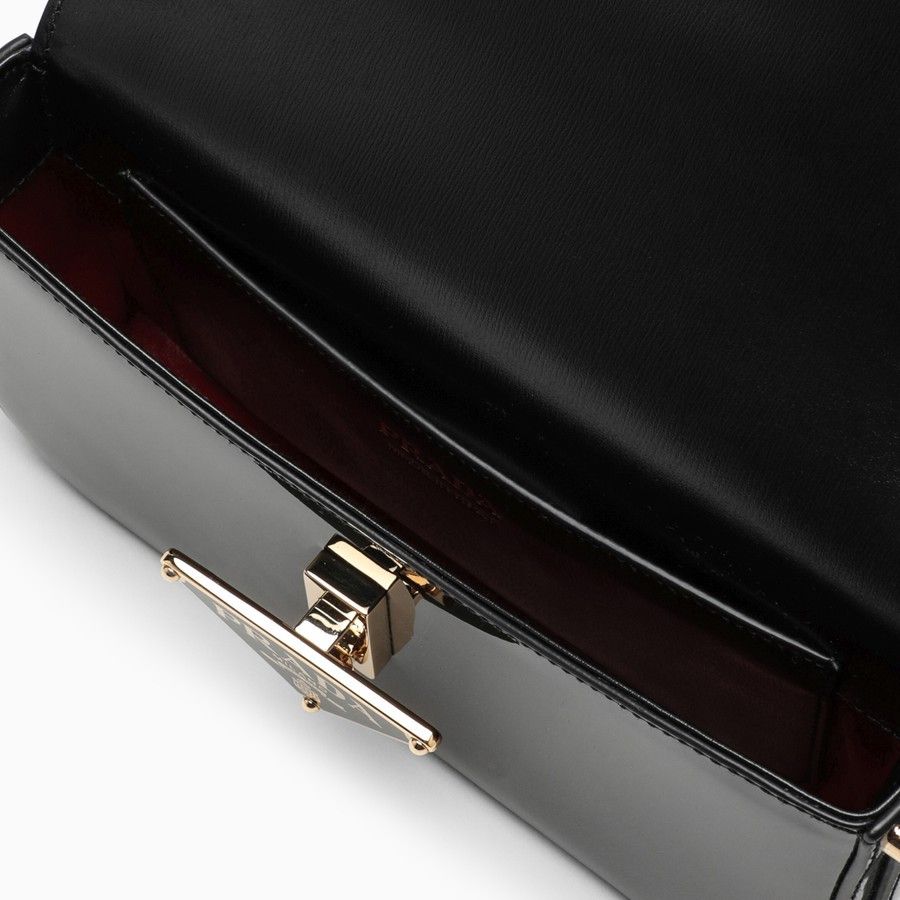 Prada o1d2blof0924 Size : OS / Leather Shoulder Bag In Black Size ONE SIZE - 4 Thumbnail