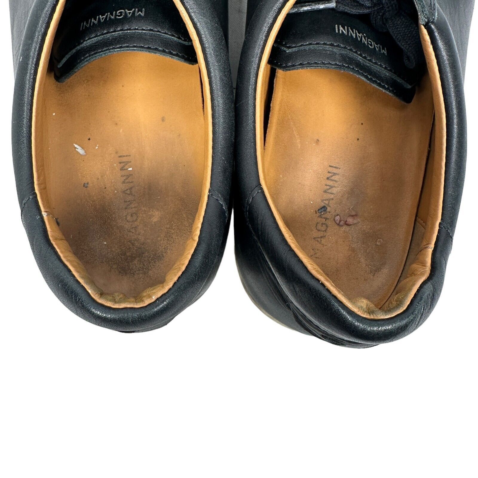 Magnanni Magnanni Costa Lo Leather Sneakers Shoes Men’s US 10.5 Black Size US 10.5 / EU 43-44 - 6 Thumbnail