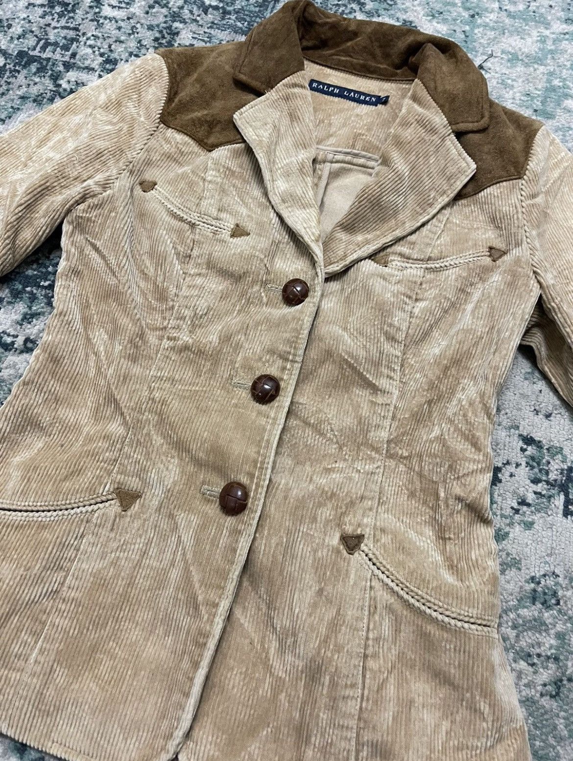 Polo Ralph Lauren × Ralph Lauren × Vintage Polo Ralph Lauren Suede Size US M / EU 48-50 / 2 - 5 Thumbnail