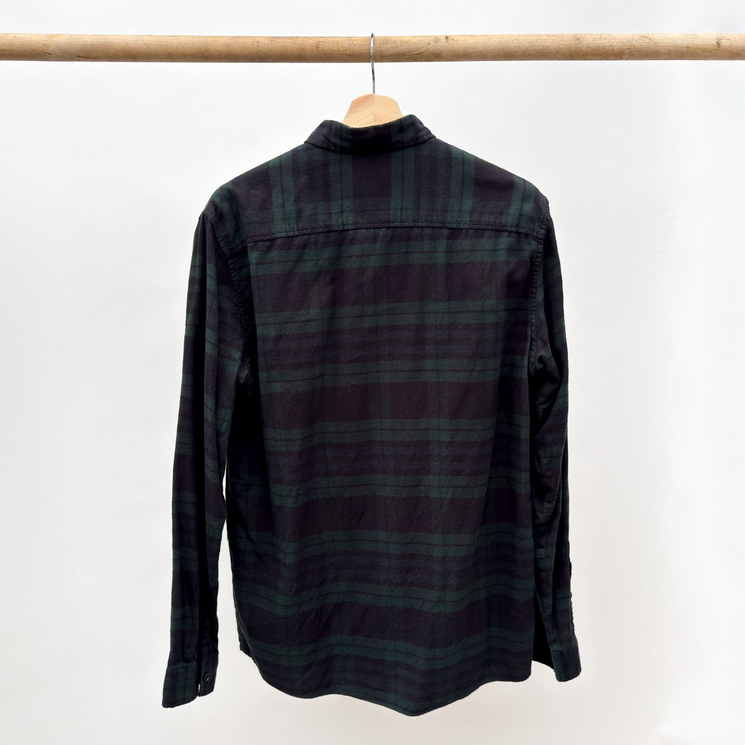Cos Flannel Shirt, Black Watch Tartan Size US M / EU 48-50 / 2 - 2 Thumbnail