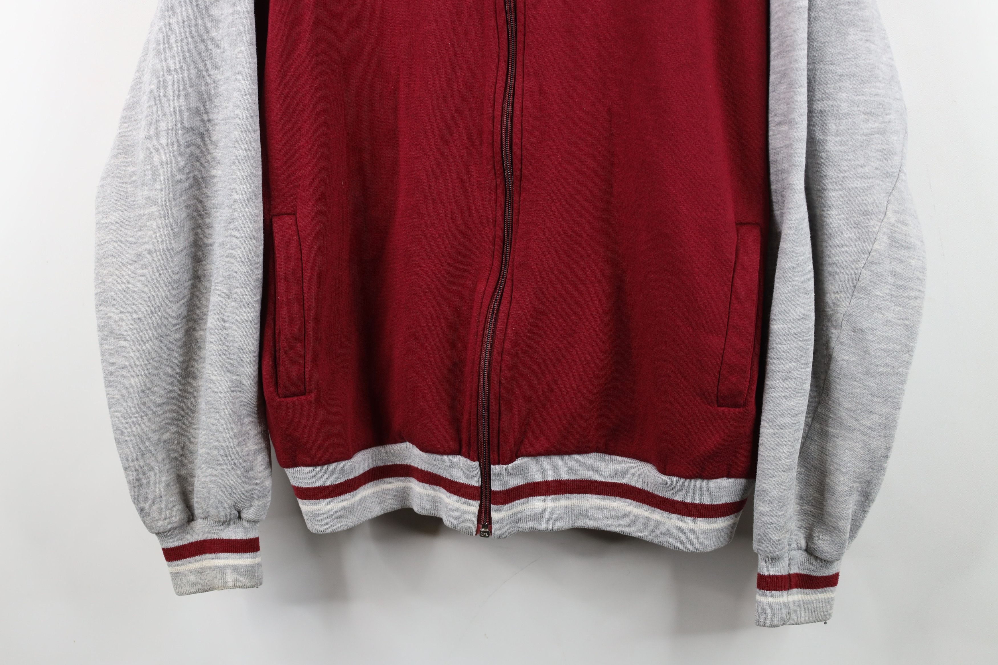Nike Vintage 80s 90s Nike Mini Swoosh Full Zip Track Jacket USA Size US L / EU 52-54 / 3 - 3 Thumbnail