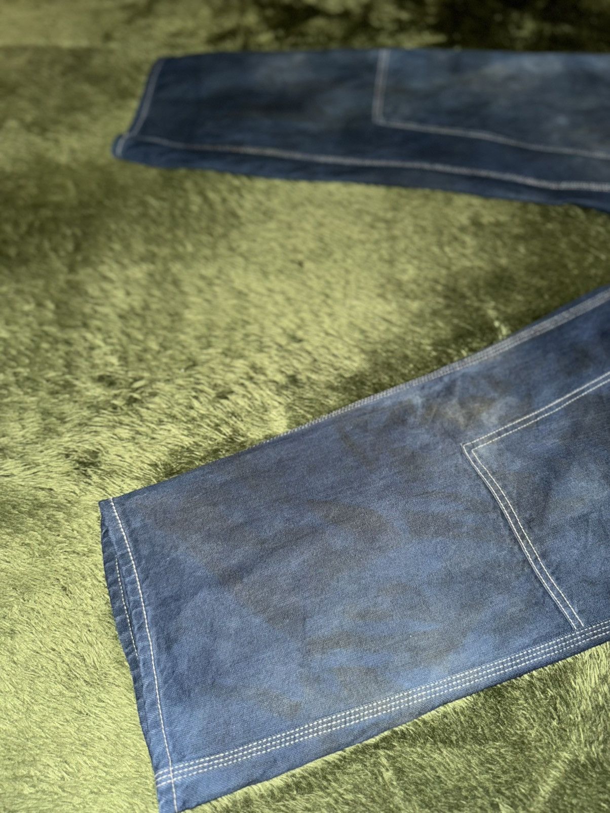Penfield [XL] Penfield Hand-Dyed Loose Fit Double Knee Work Pants Size US 34 / EU 50 - 7 Thumbnail