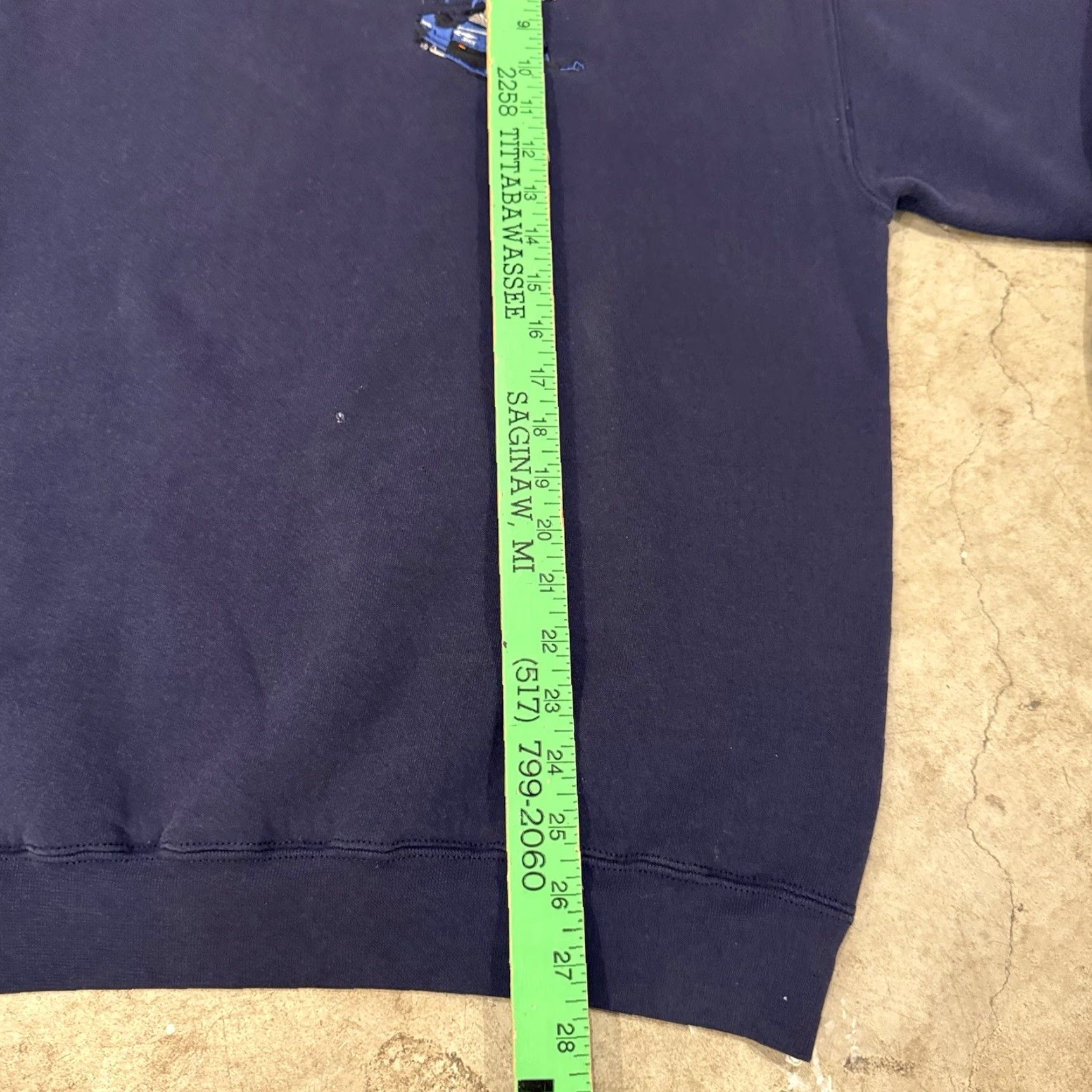 Vintage VINTAGE Team Alpine SnowMobile Sweatshirt Crewneck Mens XL Blue Heavy Size US XL / EU 56 / 4 - 7 Thumbnail