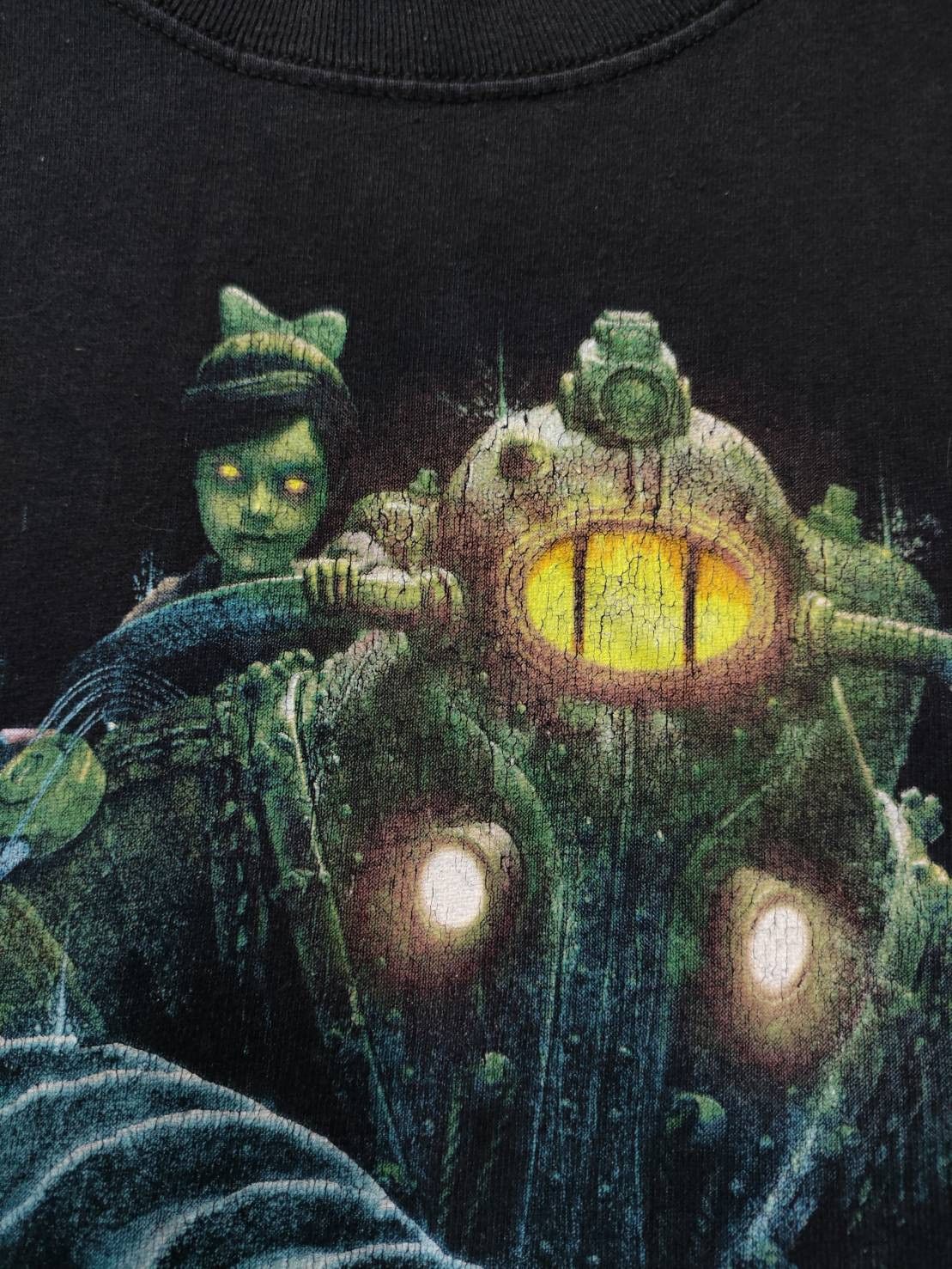 Playstation Vtg 00's Bioshock 2 " Subject Delta " Big Daddy Game Promo Size US S / EU 44-46 / 1 - 5 Thumbnail