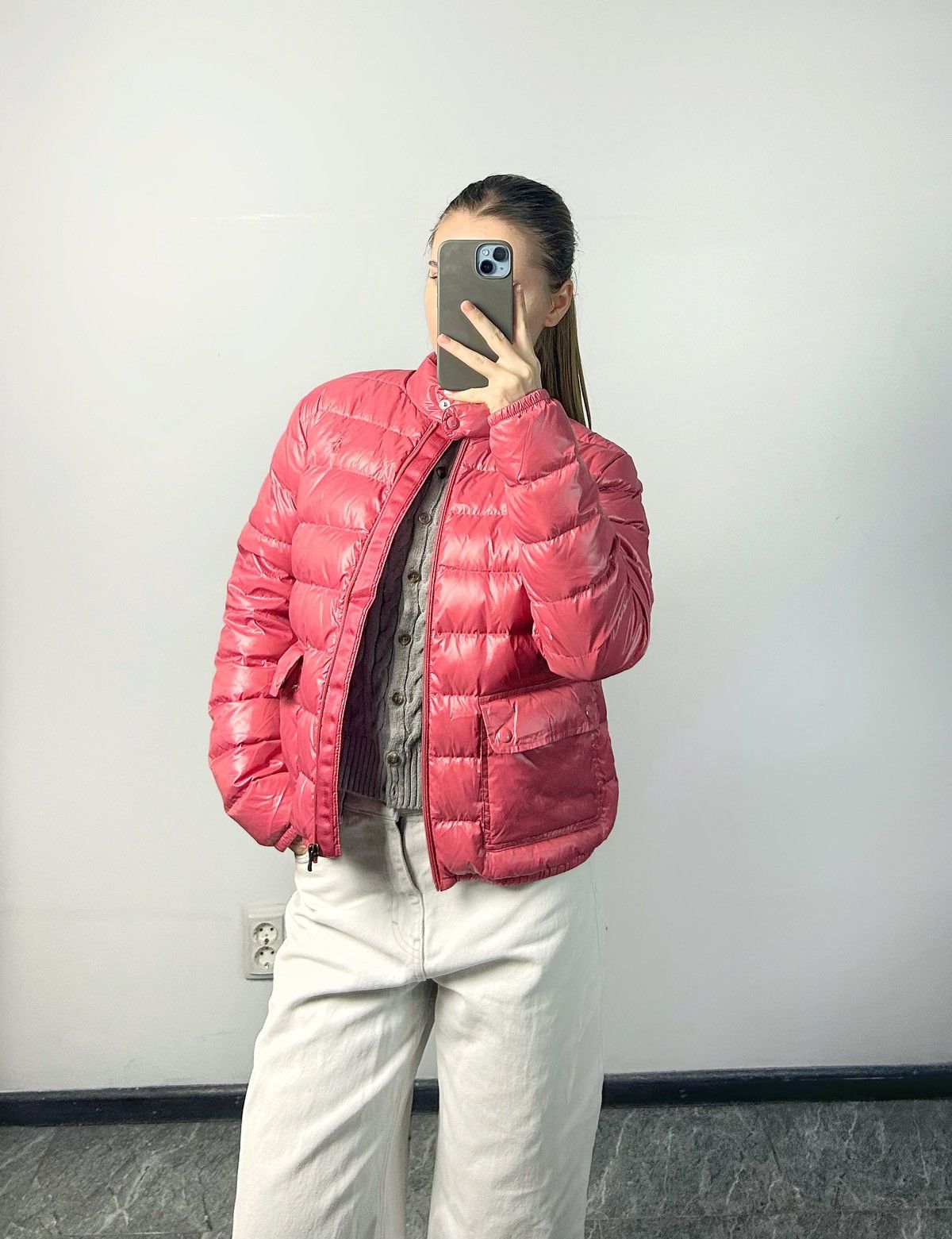 Polo Ralph Lauren Vintage jacket puffer PRL polo ralph lauren pink Size S / US 4 / IT 40 - 1 Thumbnail