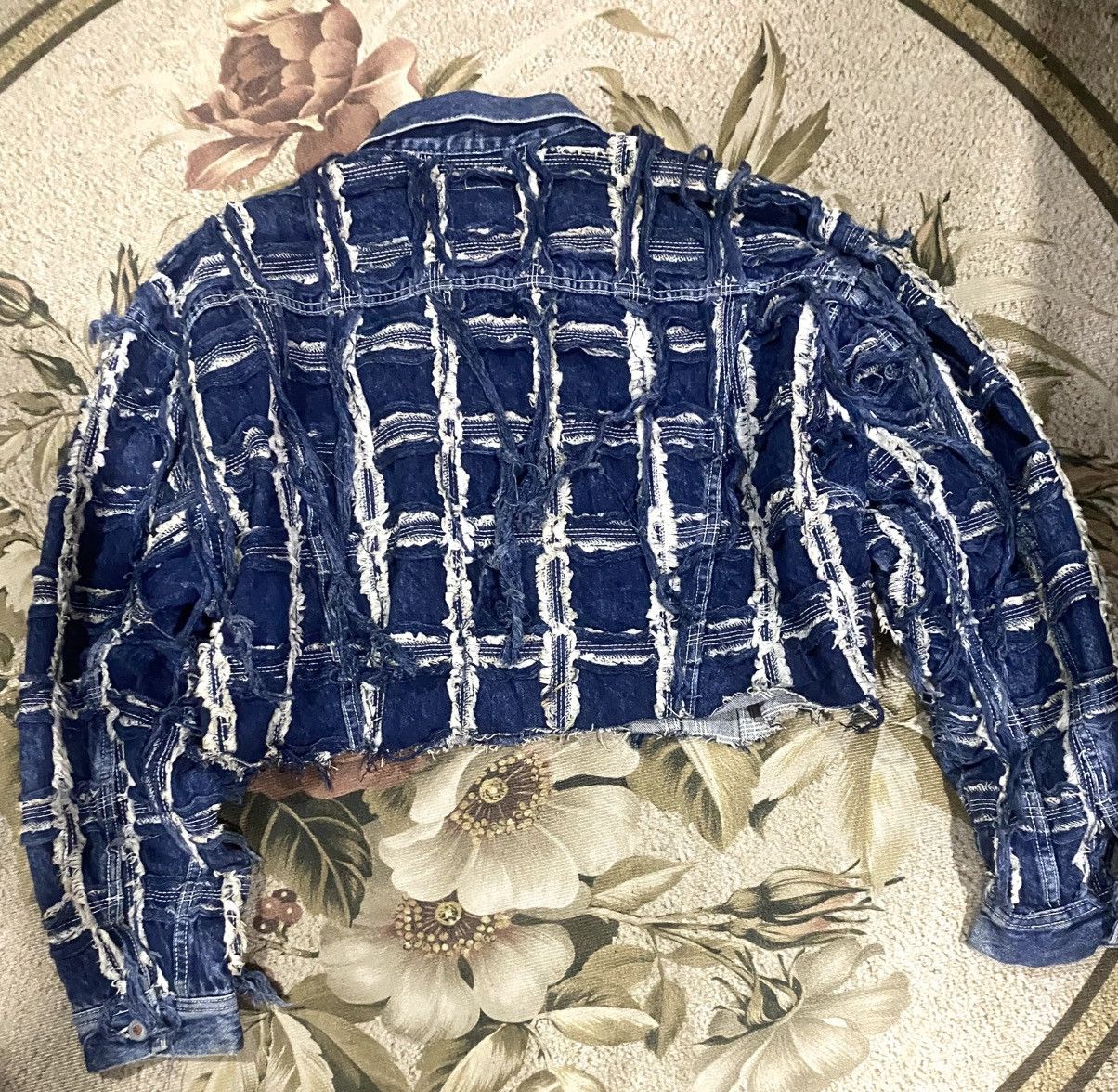 Japanese Brand × Kapital Frip Frap crop denim jacket Size XL / US 12-14 / IT 48-50 - 2 Thumbnail