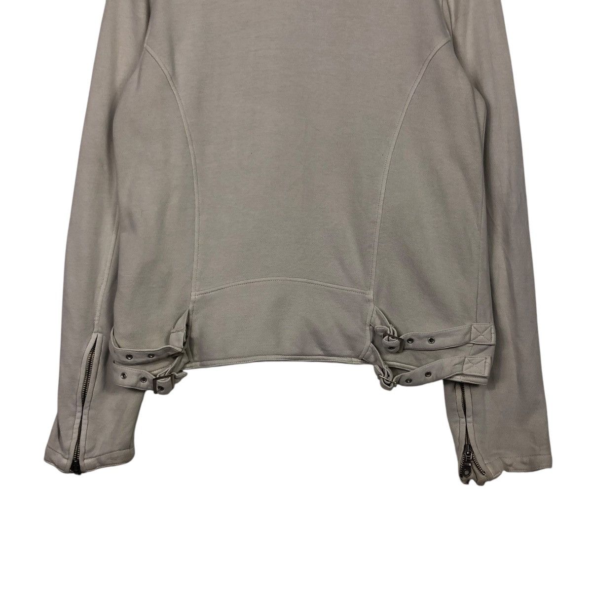 Issey Miyake 🔥VINTAGE CROPPED BIKER JACKET FRENCH CONNECTION BONDAGE Size US M / EU 48-50 / 2 - 11 Thumbnail