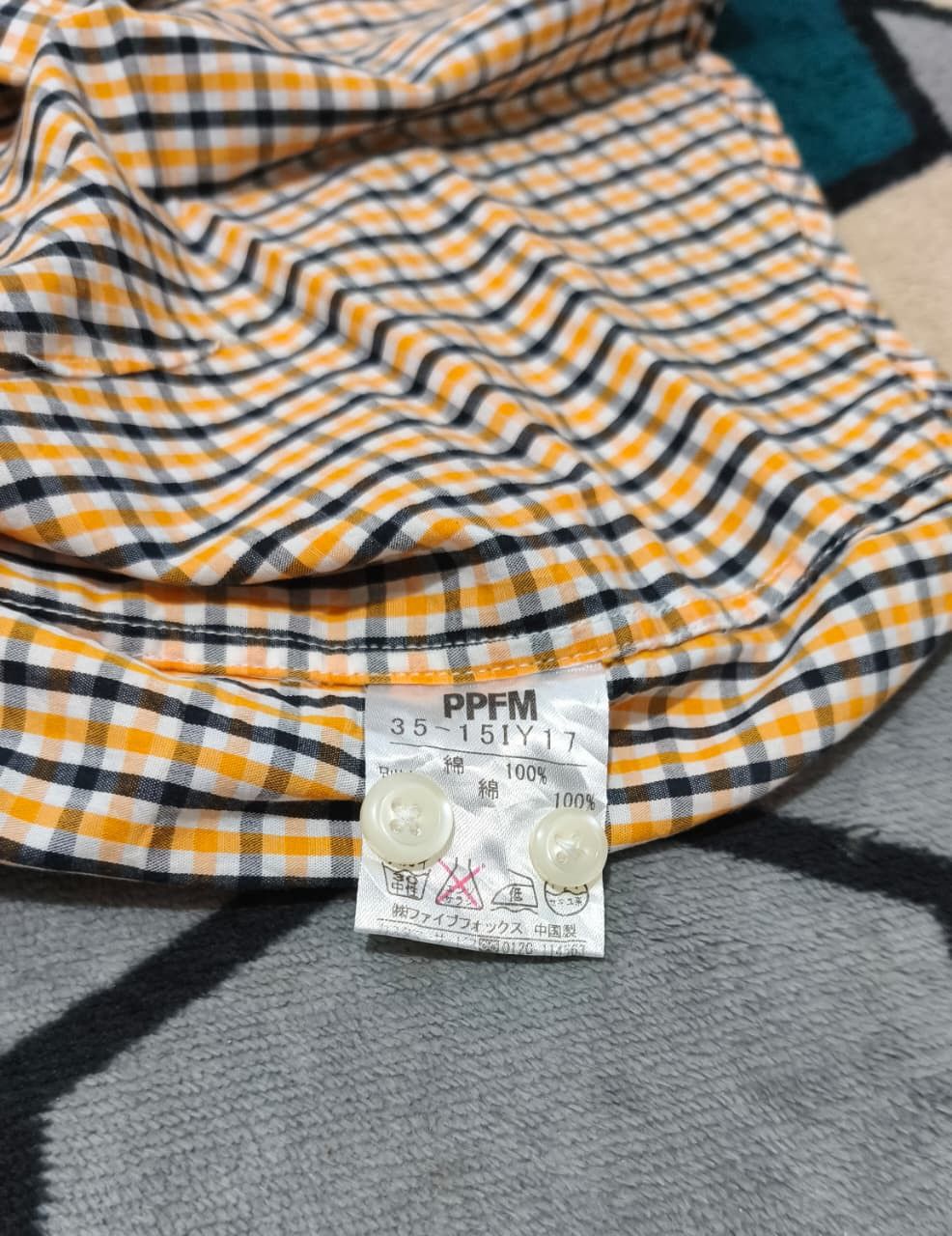Japanese Brand PPFM LONG SHIRT DOUBLE NECK Size US L / EU 52-54 / 3 - 7 Thumbnail