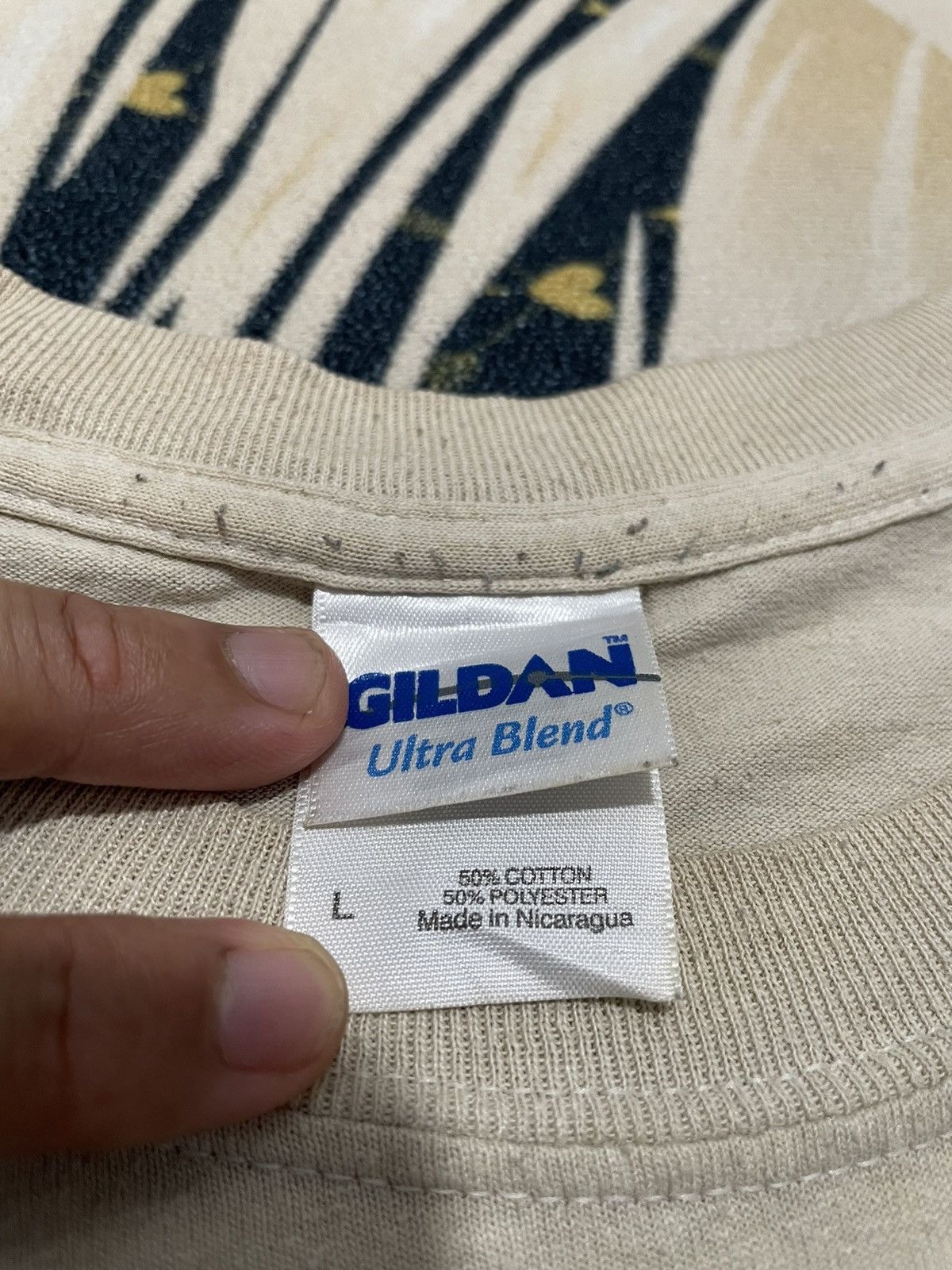 Gildan × Vintage Vintage OFTOR Camp Bullis Shirt Size US L / EU 52-54 / 3 - 4 Thumbnail