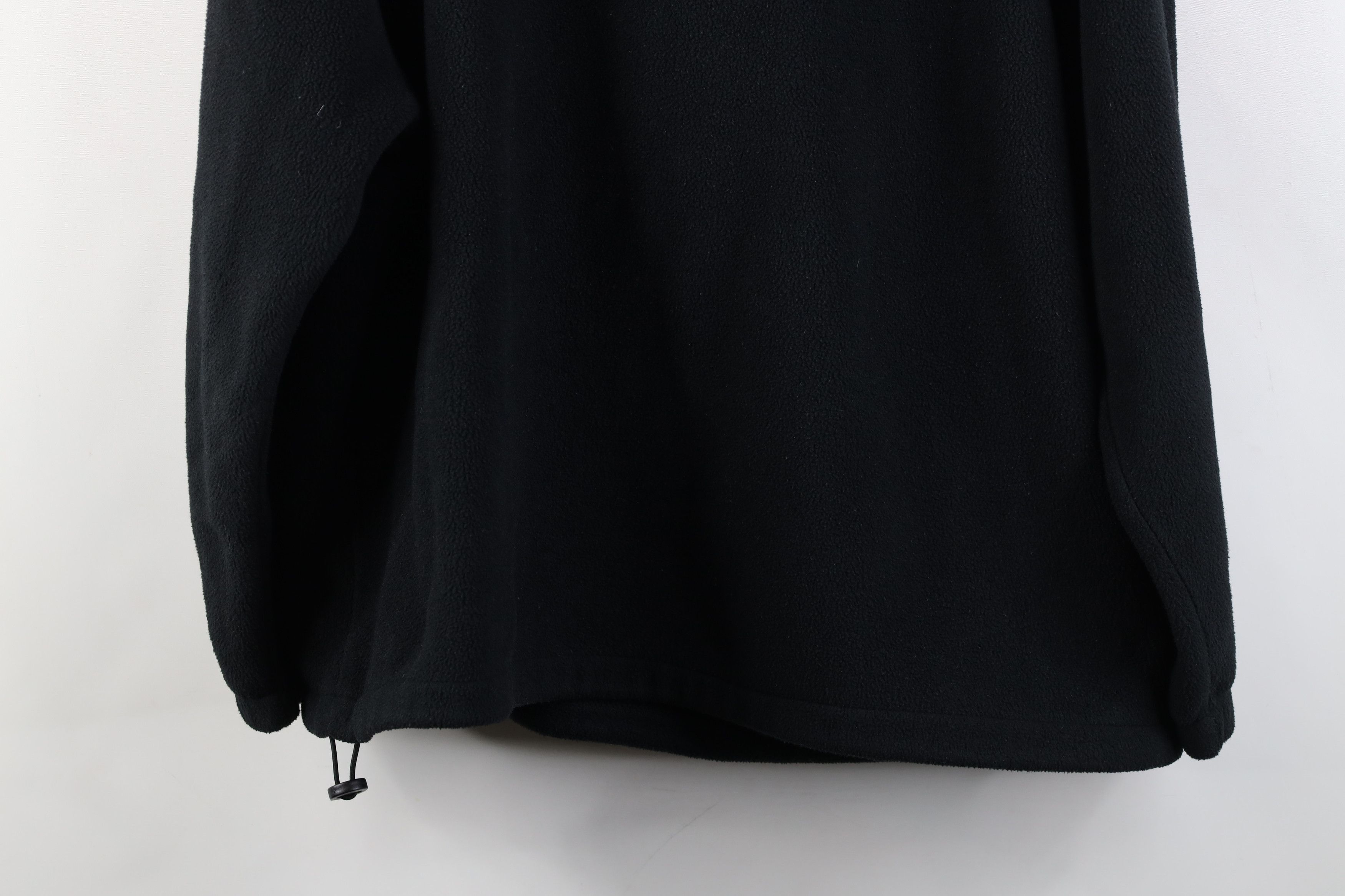 Eddie Bauer Vintage 90s Eddie Bauer Spell Fleece Half Zip Sweater Black Size XL / US 12-14 / IT 48-50 - 12 Thumbnail