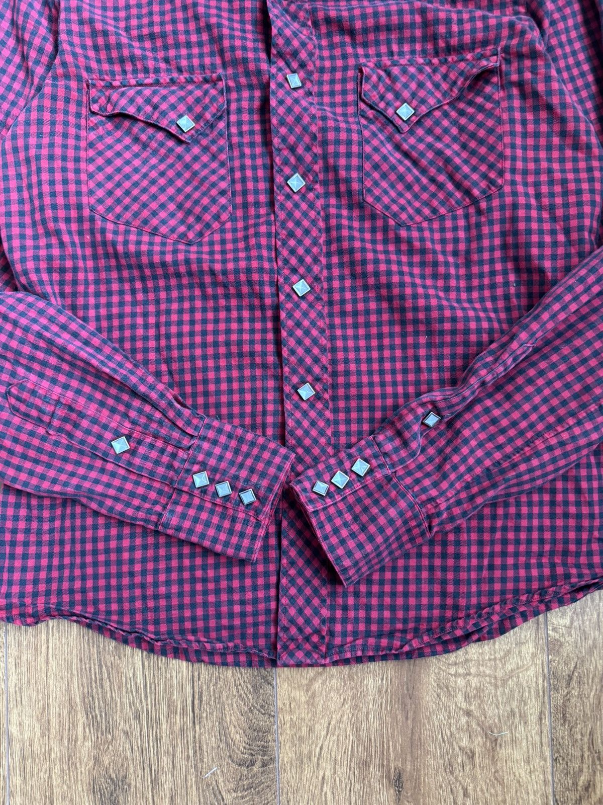 Ralph Lauren Ralph Lauren Ladies Red/black Check Shirt UK Size 8 Size S / US 4 / IT 40 - 5 Thumbnail
