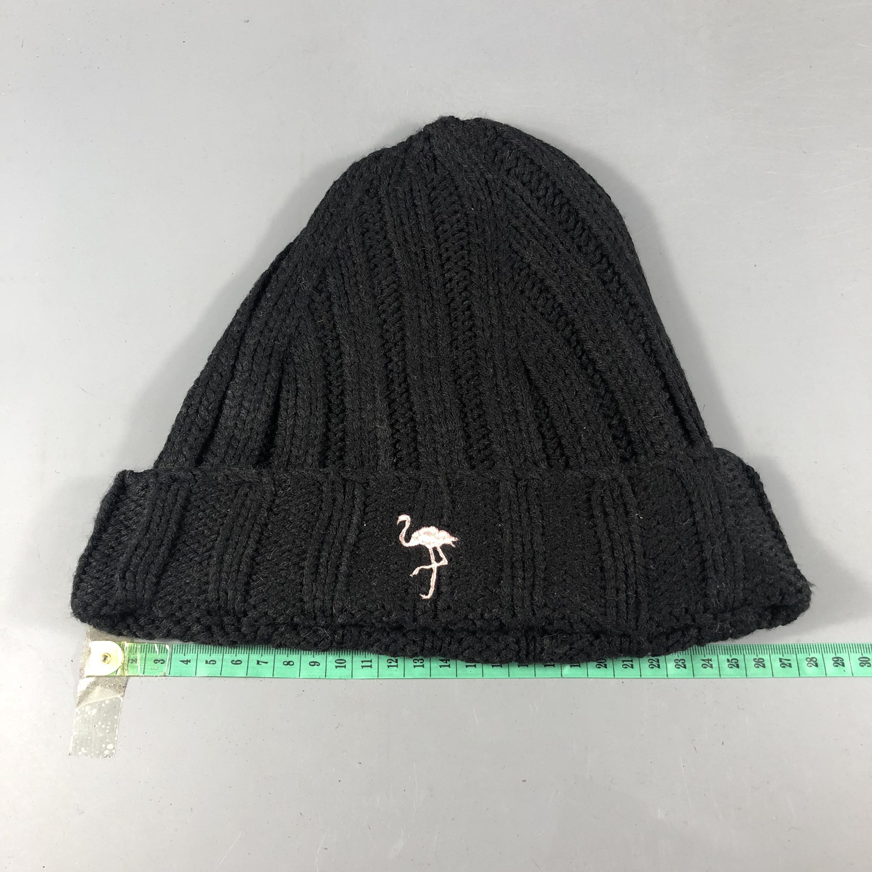 Vintage Unknown Pleated Knit Fisherman Beanie Snowcap Snow Hat B989 Size ONE SIZE - 3 Thumbnail