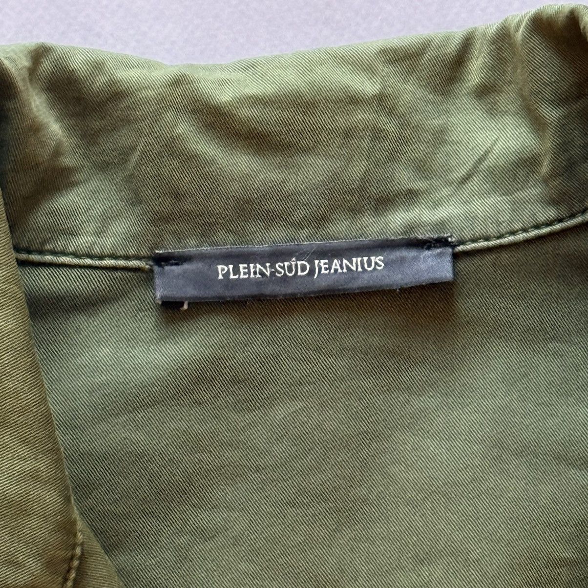 plein sud Plein Sud Jeans Military Multi-pocket Archive Vintage Jacket Size L / US 10 / IT 46 - 7 Thumbnail