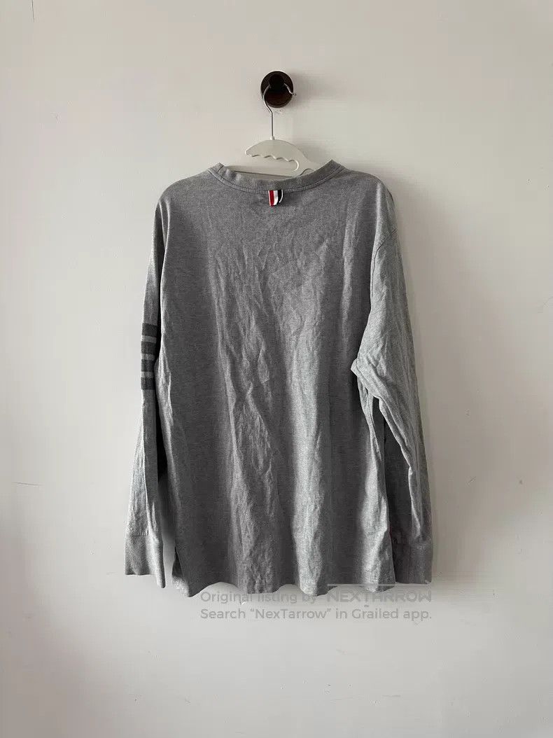 Thom Browne Thom Browne Grey Long Sleeve with Cuffs Size US M / EU 48-50 / 2 - 2 Thumbnail