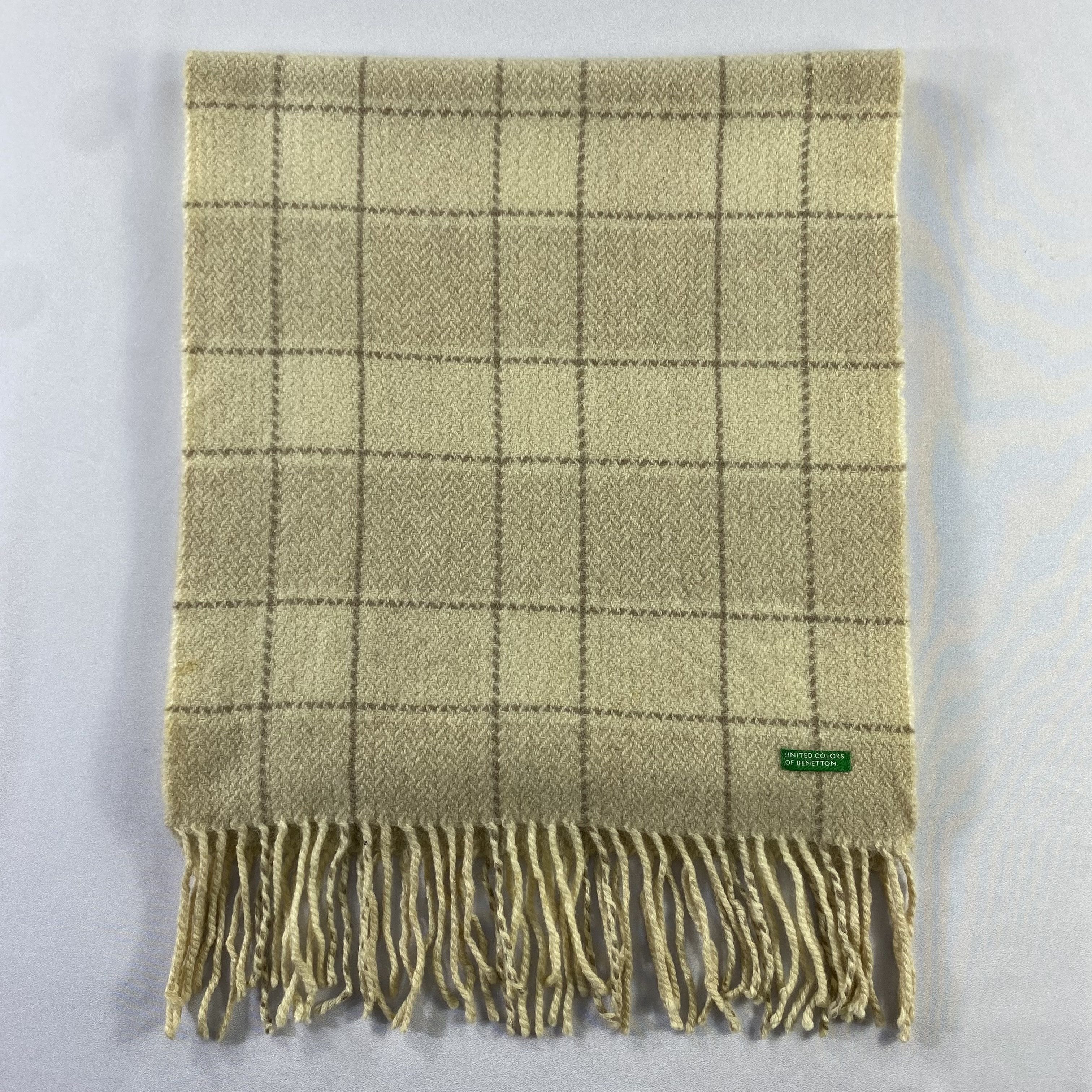 United Colors Of Benetton United Colors Of Benetton Scarf Neck Wrap Wool Muffler Size ONE SIZE - 5 Thumbnail