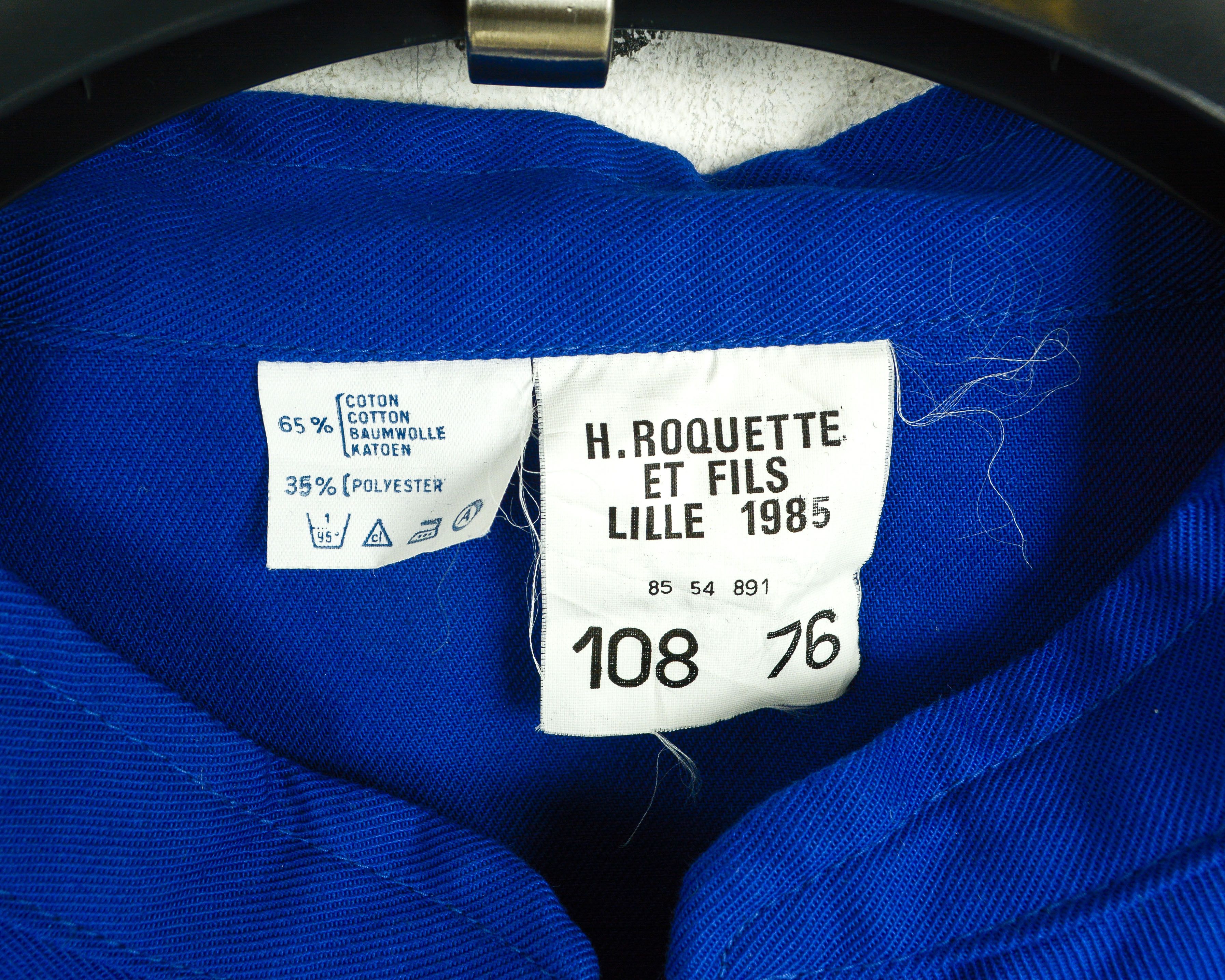 Other H. Roquette Et Fils Lille Boilersuit L Coveralls Overalls Size US 36 / EU 52 - 7 Thumbnail