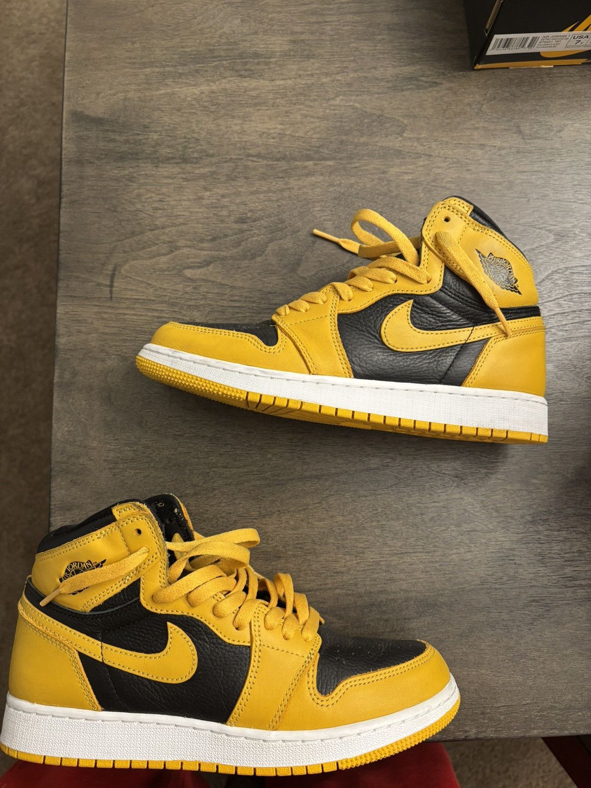 Jordan Brand AIR JORDAN 1 RETRO POLLSN HIGH OG GS Size US 7 / EU 40 - 2 Thumbnail