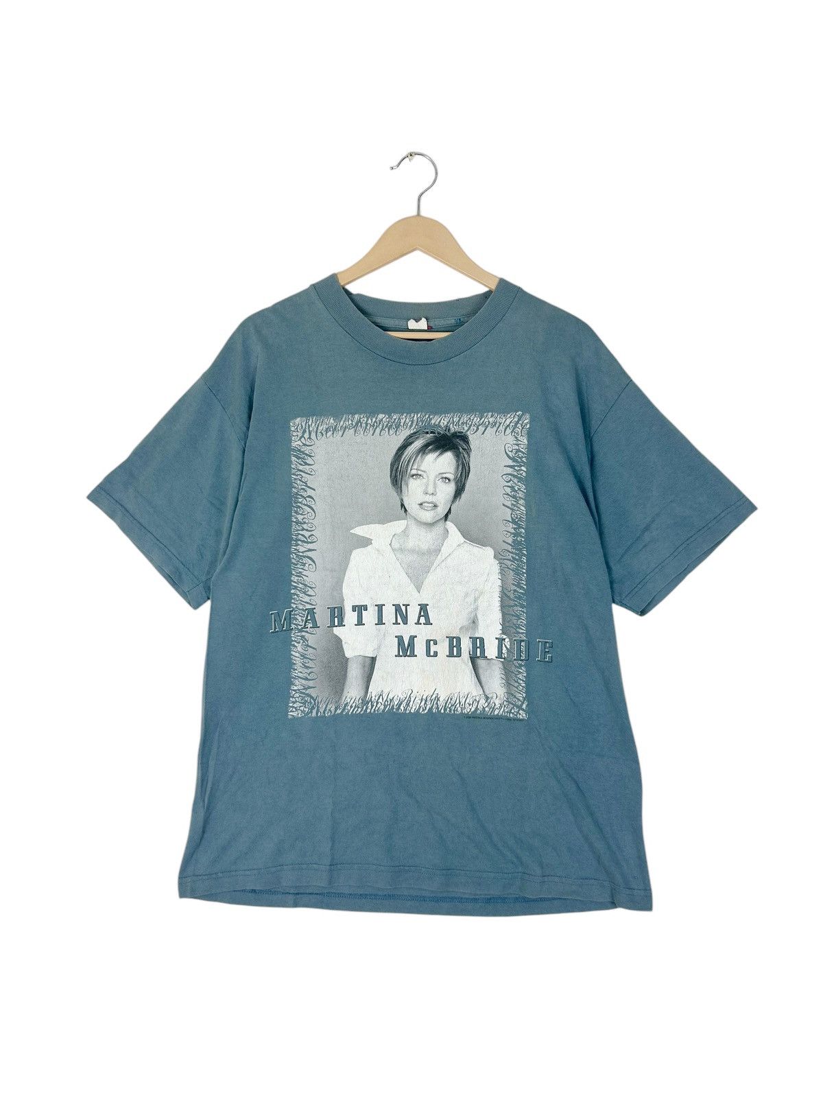 Band Tees × Giant × Vintage Vintage Martina McBrude Emotion Album /Country Music Size US L / EU 52-54 / 3 - 1 Thumbnail