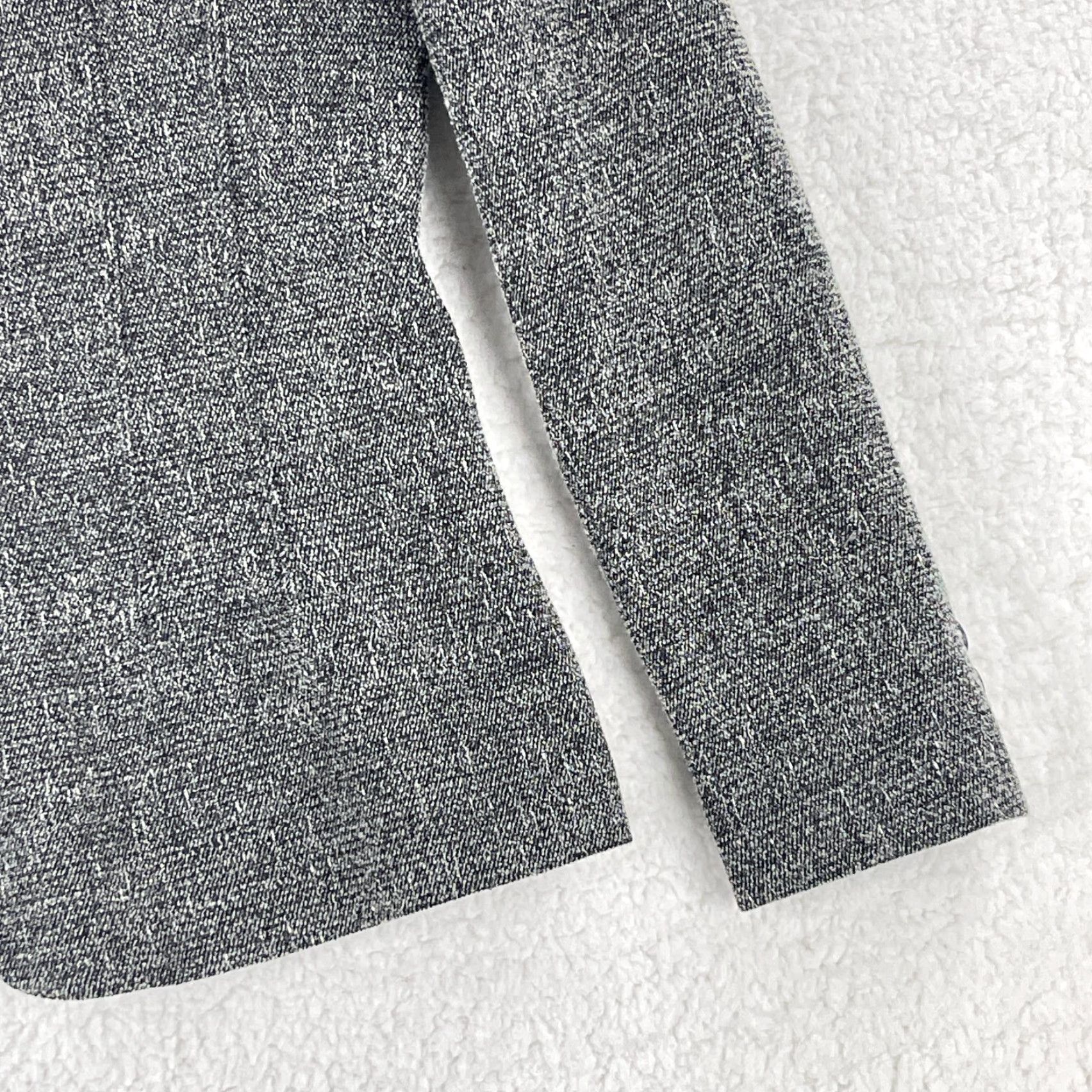 Vintage Caché Jacket Womens Size 10 Wool Black Button-Up Long Sleeve VTG USA Made Jacket Size L / US 10 / IT 46 - 4 Thumbnail