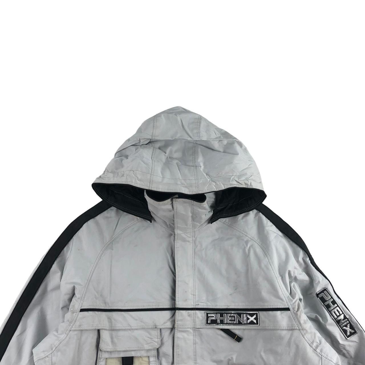 Phenix Vintage PHENIX MOUNTAIN JASPO Reflective Winter Jacket Parka Size M / US 6-8 / IT 42-44 - 4 Thumbnail