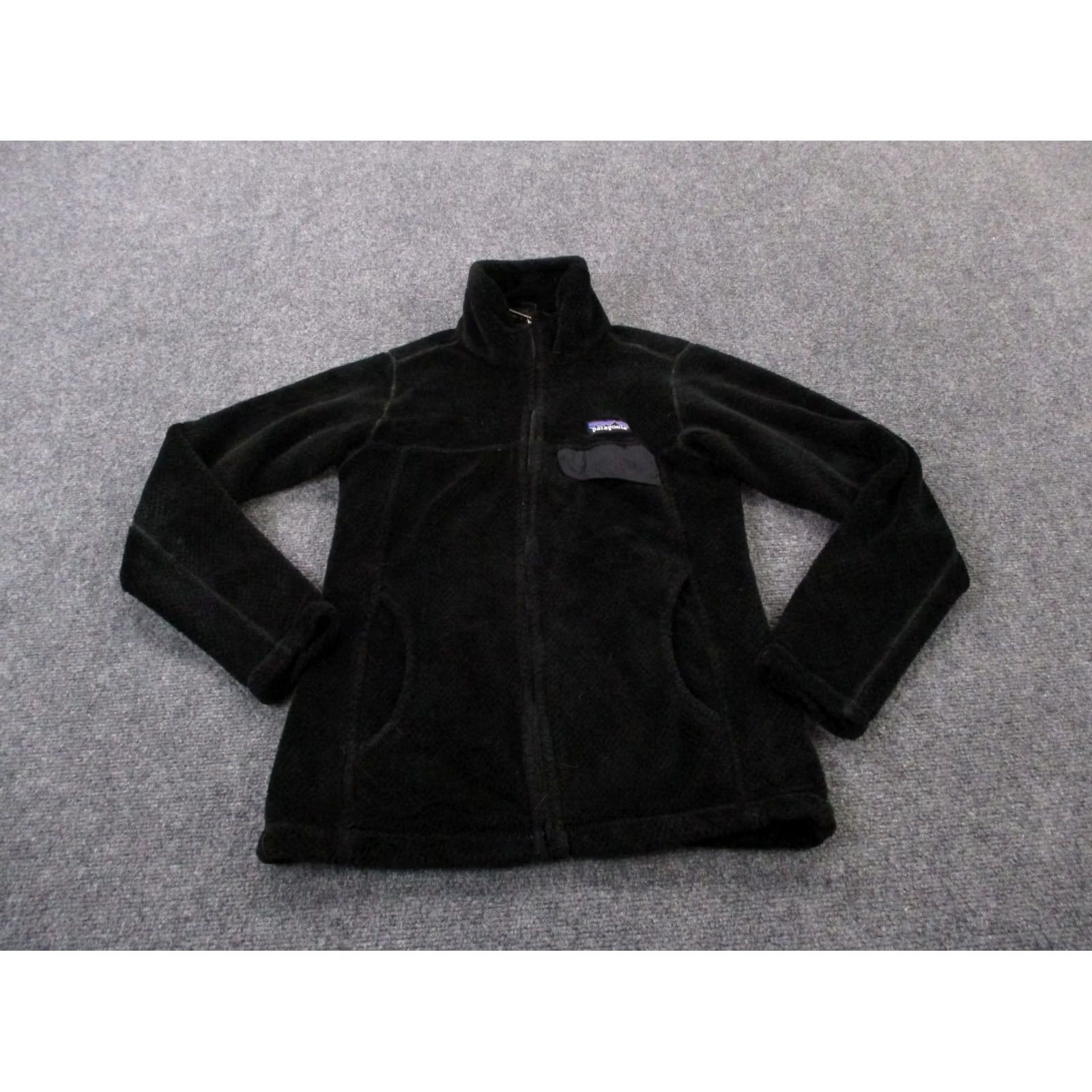Patagonia Patagonia Jacket Women XS Black Fleece Jacket Zip Full Zip Lined Windproof Pockets 25476 Size XS / US 0-2 / IT 36-38 - 2 Thumbnail
