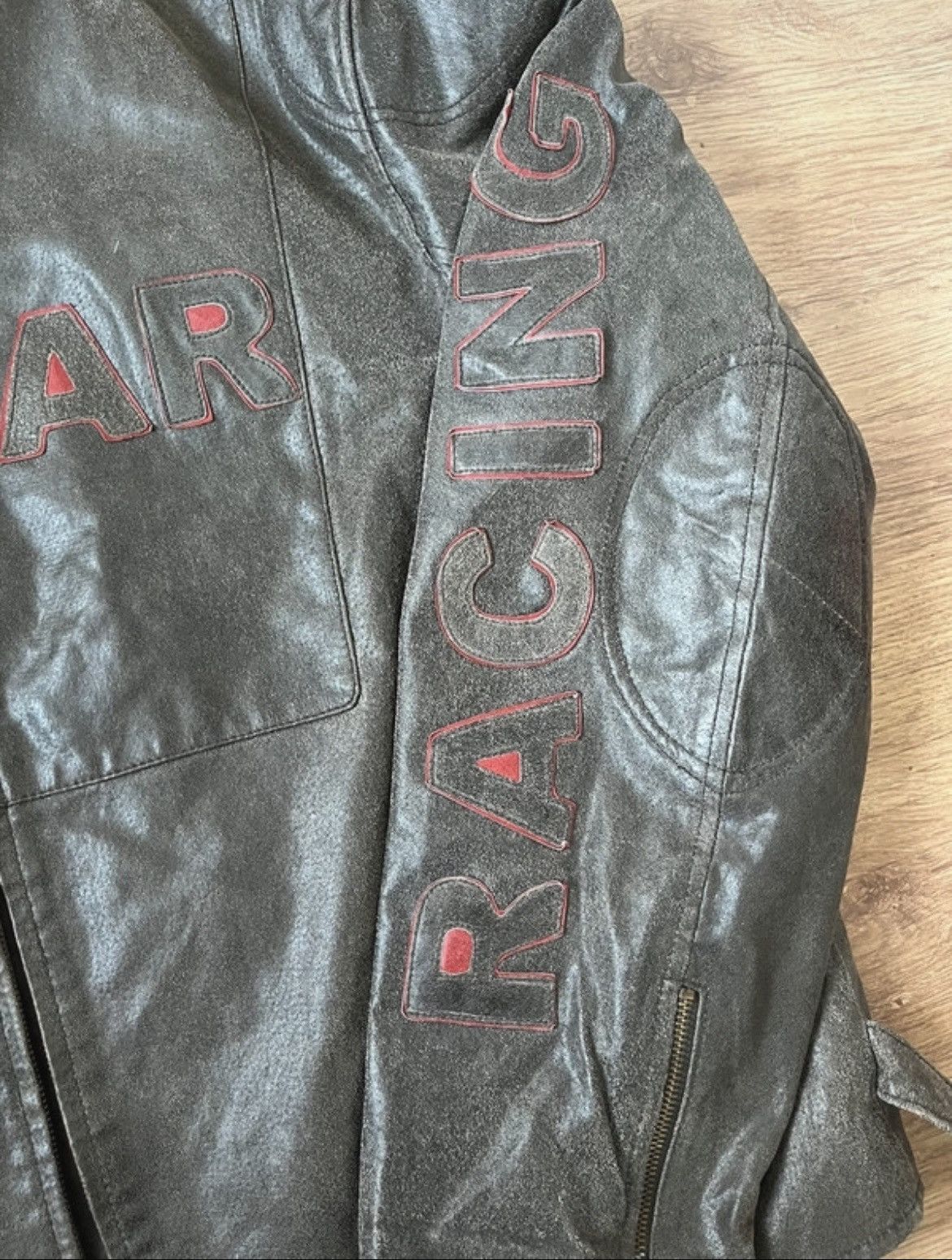 Vintage Dakar vintage racing leather jacket Size US XXL / EU 58 / 5 - 6 Thumbnail