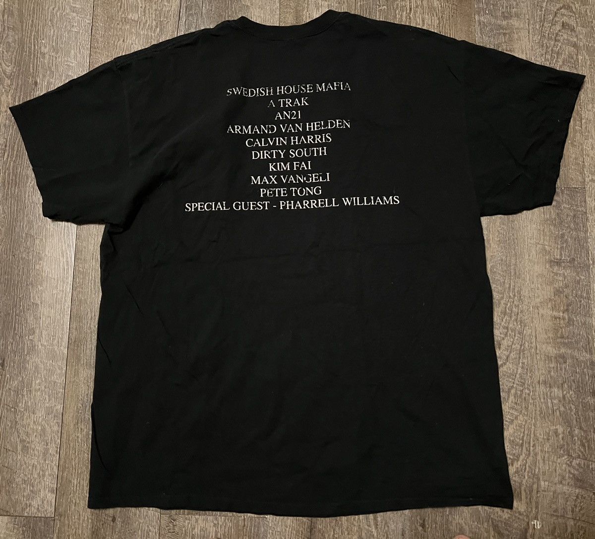 Other Swedish House Mafia Calvin Harris Pharrell Concert Shirt Size US XL / EU 56 / 4 - 3 Thumbnail