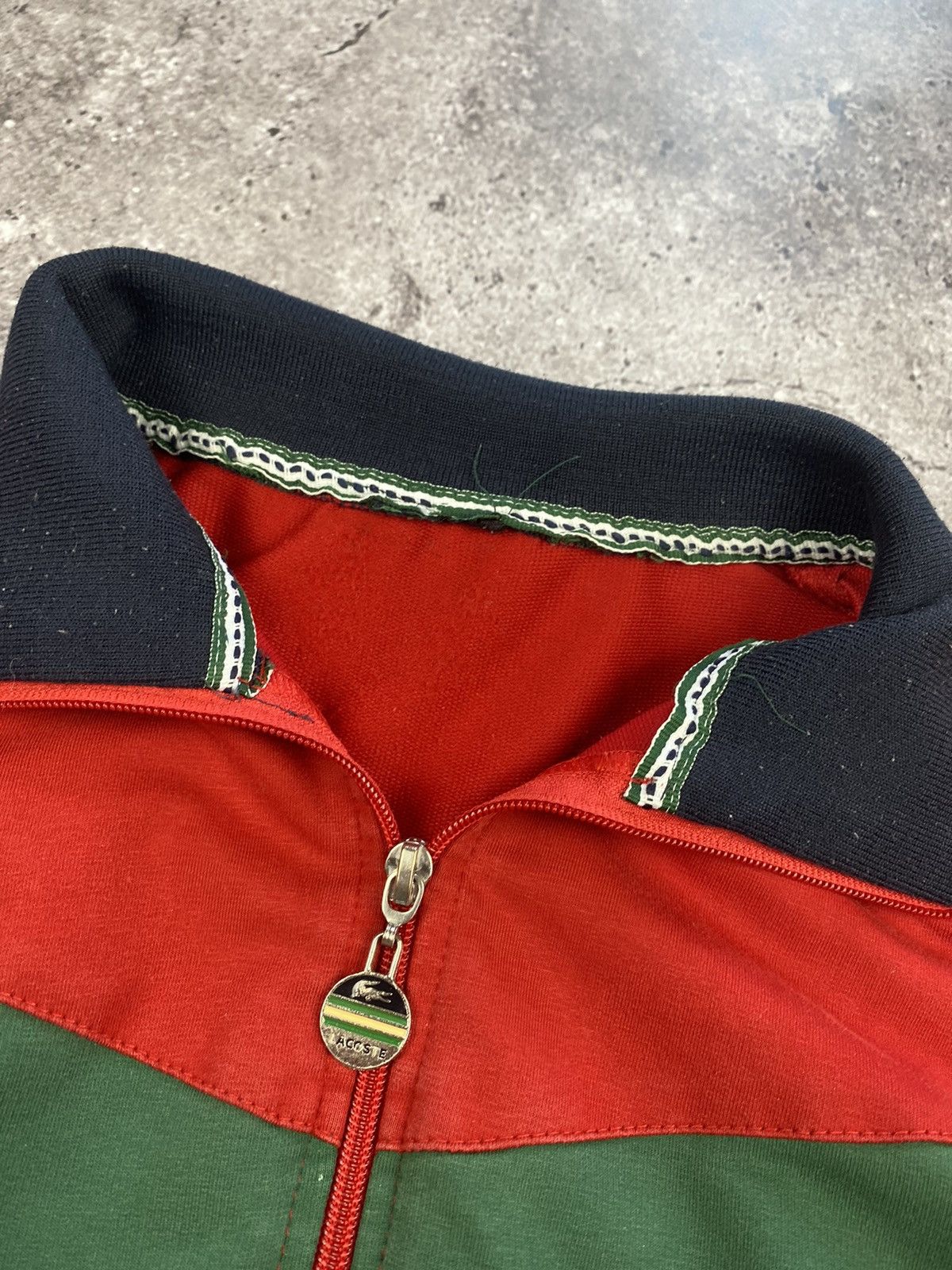 Lacoste × Vintage Mens Vintage Lacoste Track Jacket Olympic crazy y2k rare Size US L / EU 52-54 / 3 - 4 Thumbnail