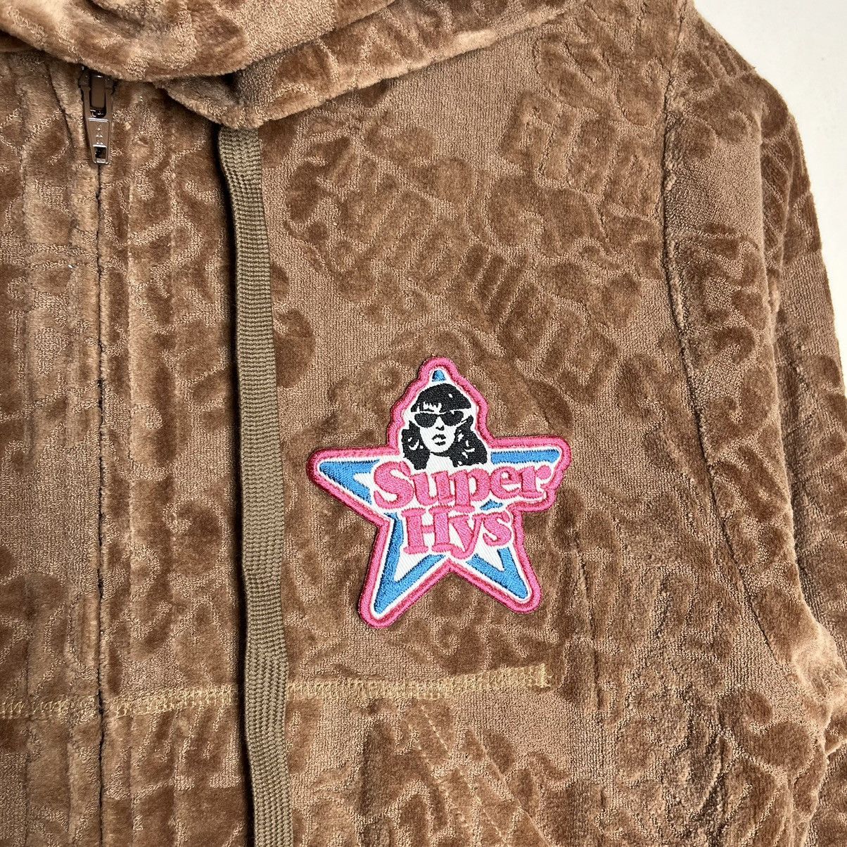 Hysteric Glamour Dizzy & Milky Hysteric Glamour Flame Logo Zip Up Jacket Size ONE SIZE - 4 Thumbnail