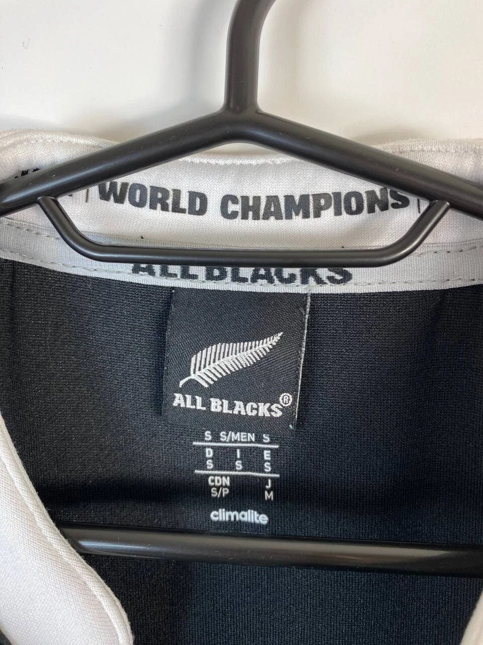 All Blacks New Zealand All Blacks Home Rugby Shirt 2013-2014 Adidas M Size US S / EU 44-46 / 1 - 3 Thumbnail
