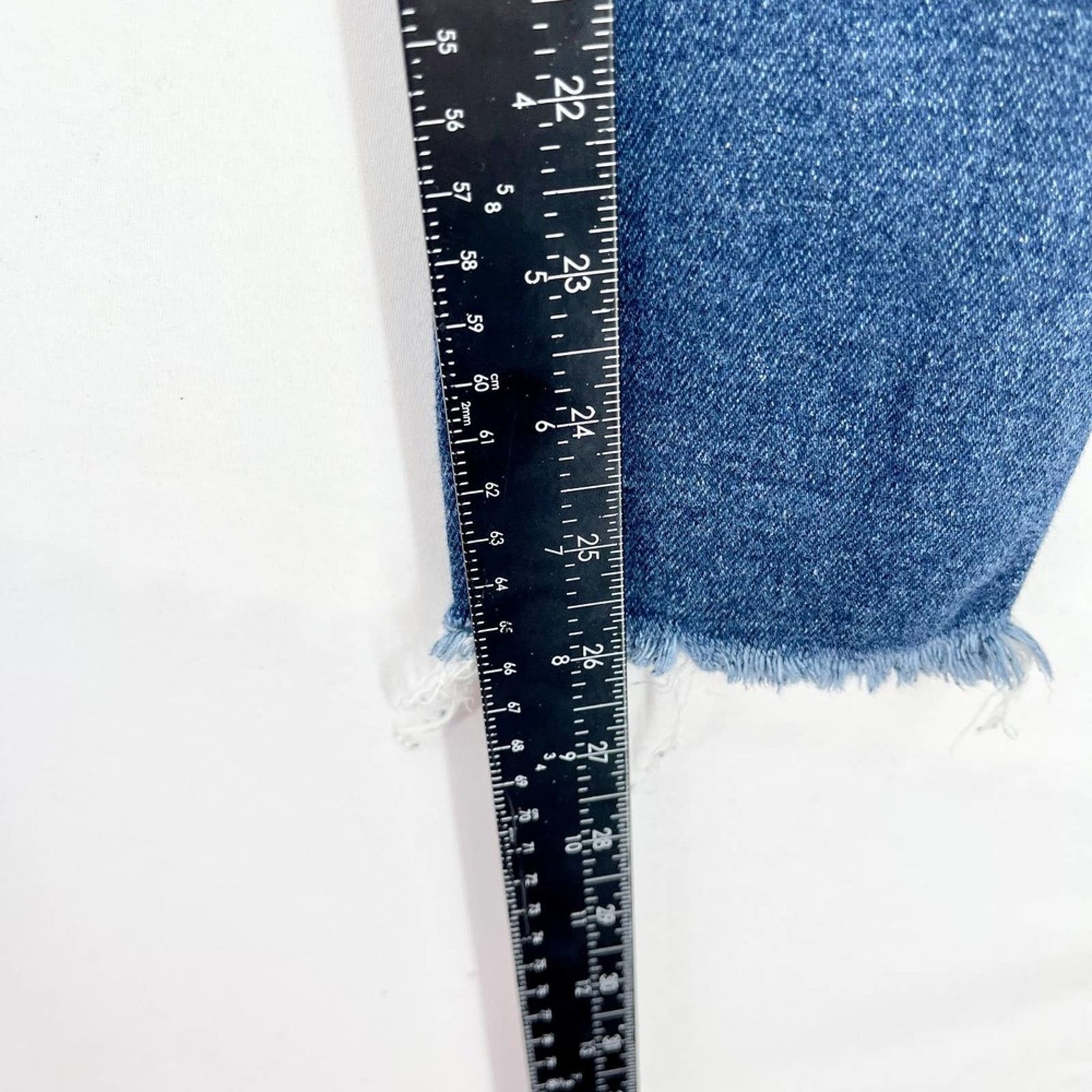 Free People We The Free Medium Wash Super Skinny Mid Rise Jeans Size 26 Size 26" / US 2 / IT 38 - 3 Thumbnail